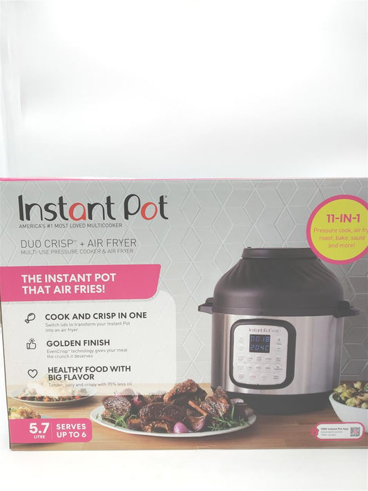 Instant Pot Multikocher Küchengeräte Duo Crisp 5 7 Liter Airfryer Viel