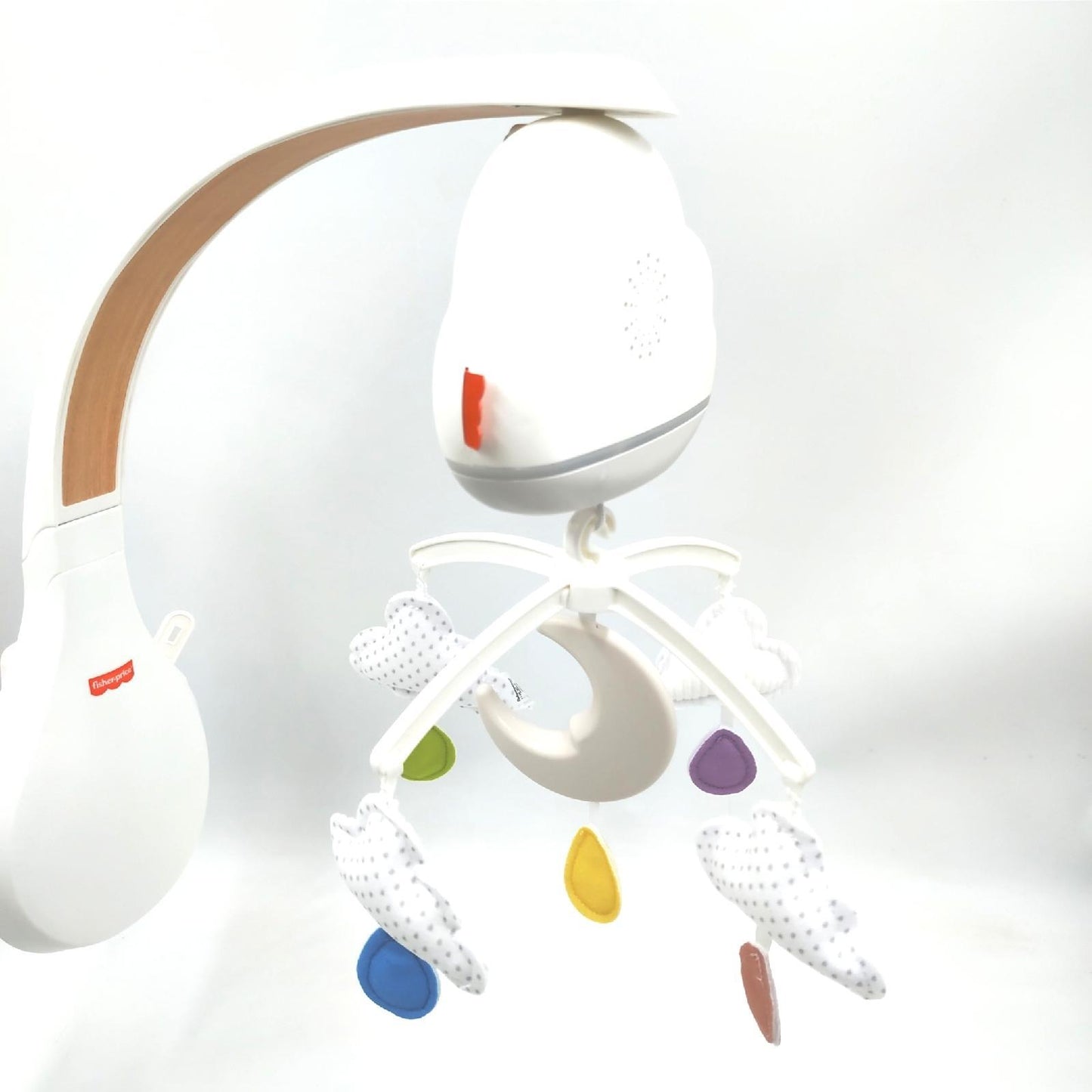 Fisher Price Mobiles Babyspielzeug WolkenMobile mit Geräuschsensor automatische Aktivierung bunt Spiel
