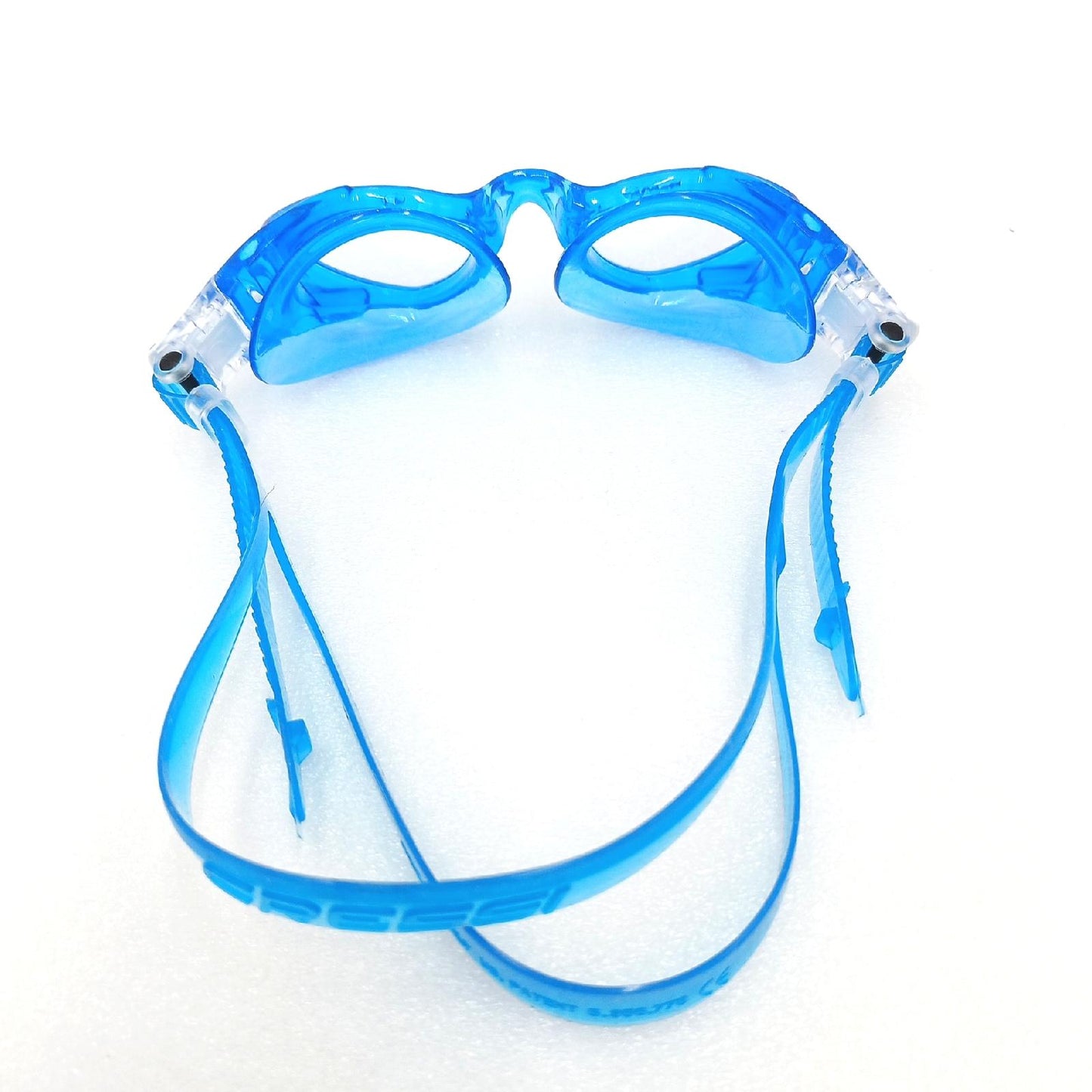 Cressi Schwimmbrille Kinder Schwimmausrüstung King Crab Hellblau robust dicht