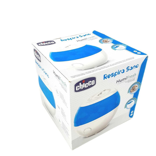 Chicco Humi Fresh Ultraschall Kaltluftbefeuchter für Kinder, Kaltdampf, Luftbefeuchter Geräuschlos für Erholsame Nächte, mit Essenzbehälter, Abschaltautomatik, Raumluftbefeuchter 8 Stunden Laufzeit