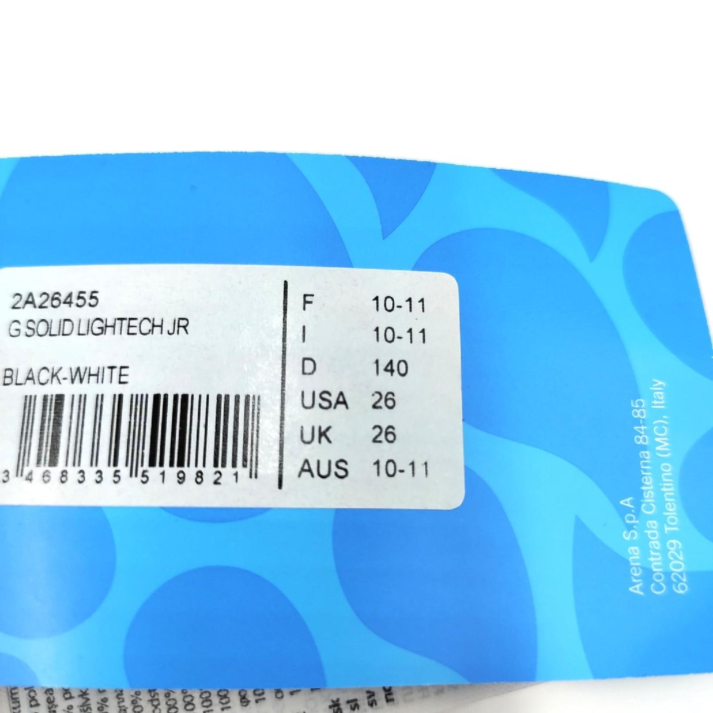 ARENA Badeanzug Mädchen Sportbekleidung Solid Lightech Junior Chlorbeständig UV Schutz