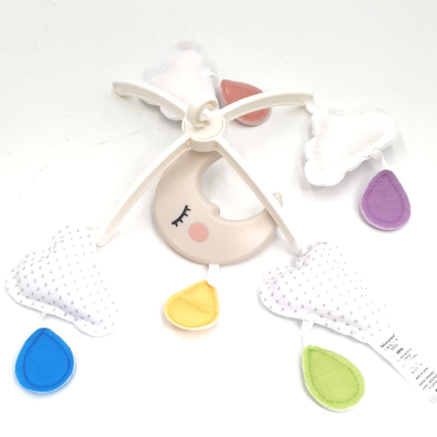 Fisher Price Mobiles Babyspielzeug WolkenMobile mit Geräuschsensor automatische Aktivierung bunt Spiel