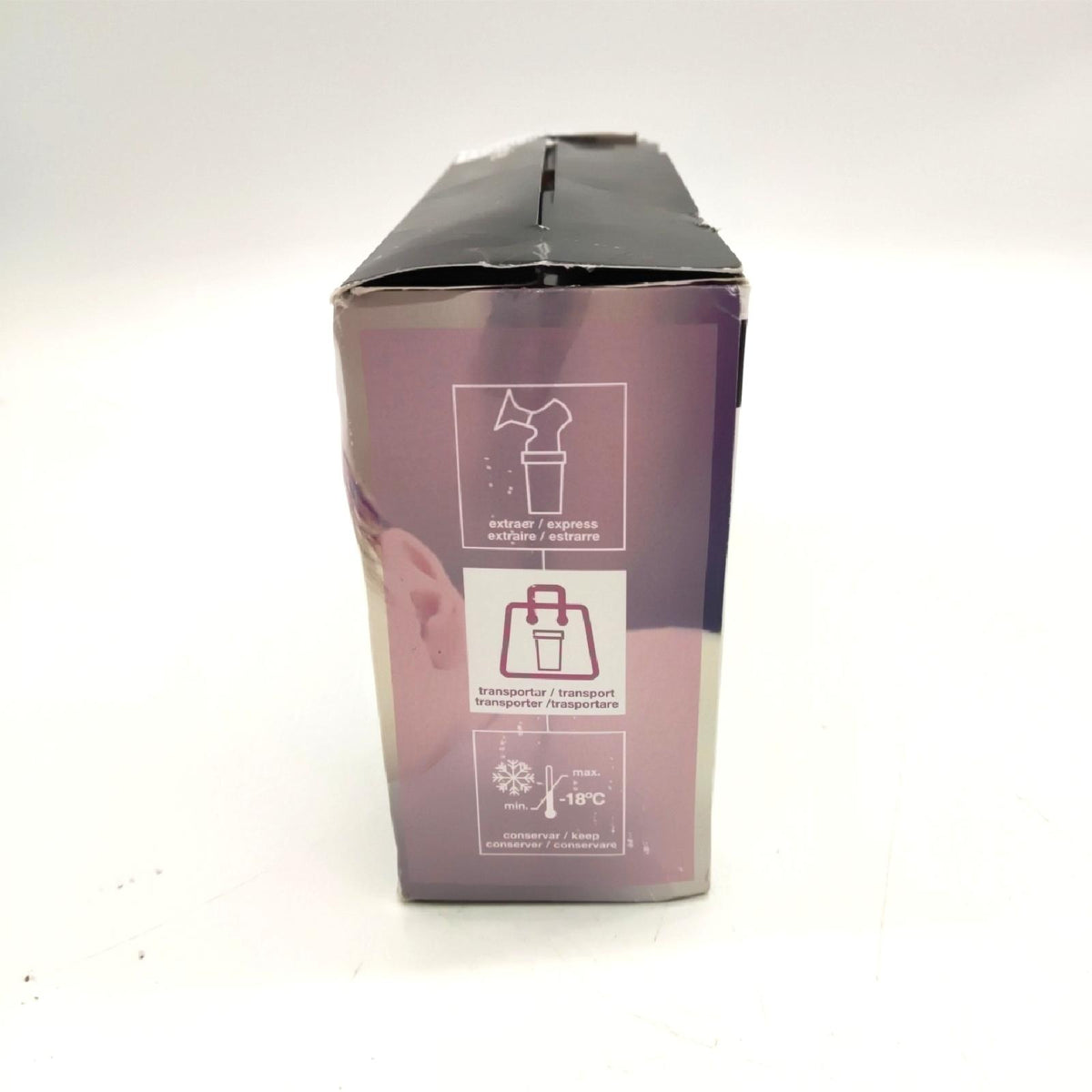 Suavinex Milchvorratsgläser 10 x 180 ml luftdicht mikrowellengeeignet spülmaschinenfest gefriergeeignet Schraubdeckel Skala