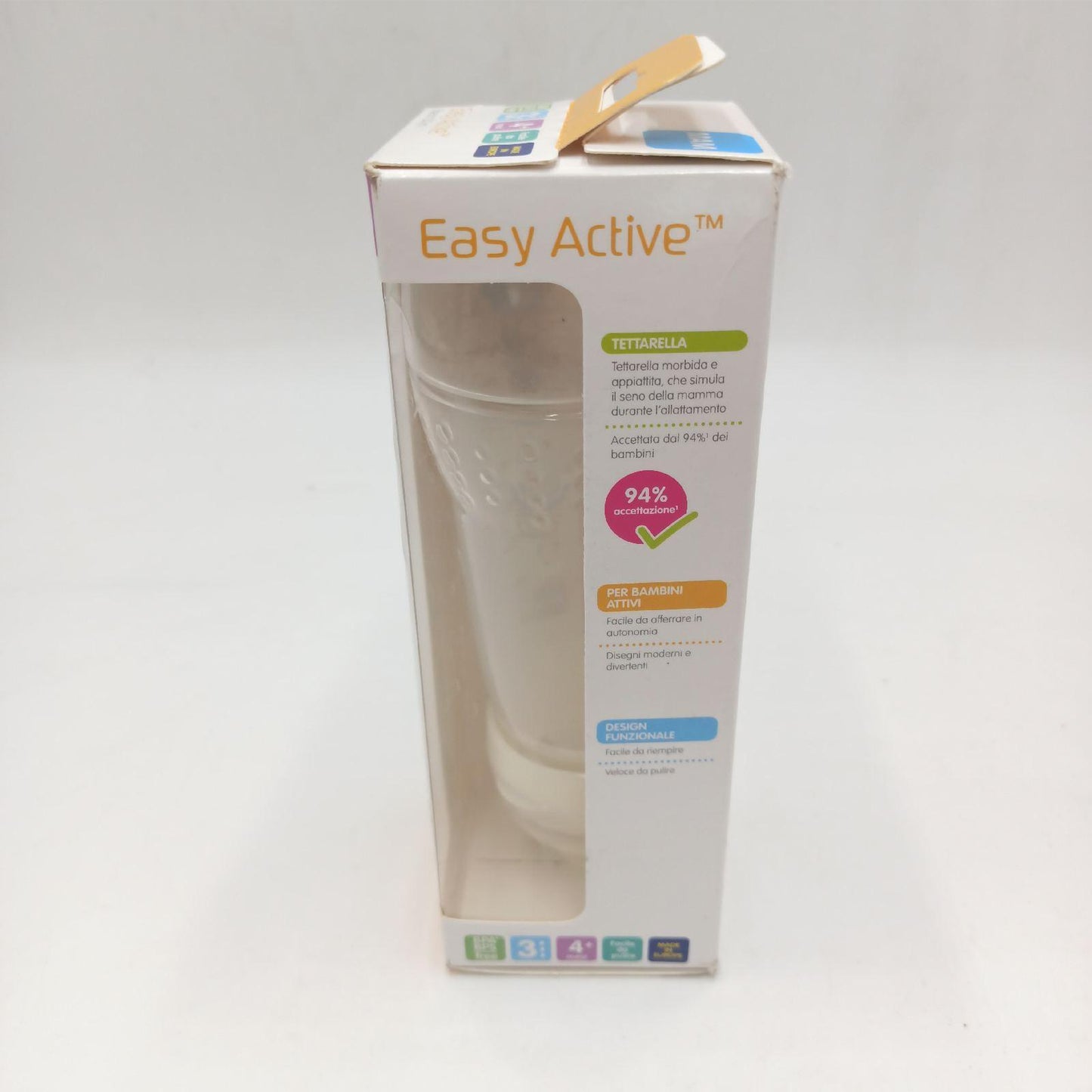 Mam Babyflasche Babybedarf Easy Active ergonomisch Sauger Größe 3 schneller Durchfluss