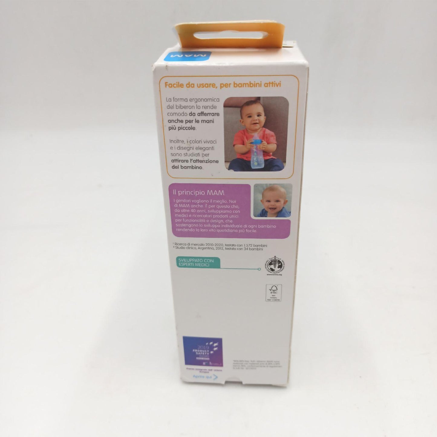 Mam Babyflasche Babybedarf Easy Active ergonomisch Sauger Größe 3 schneller Durchfluss