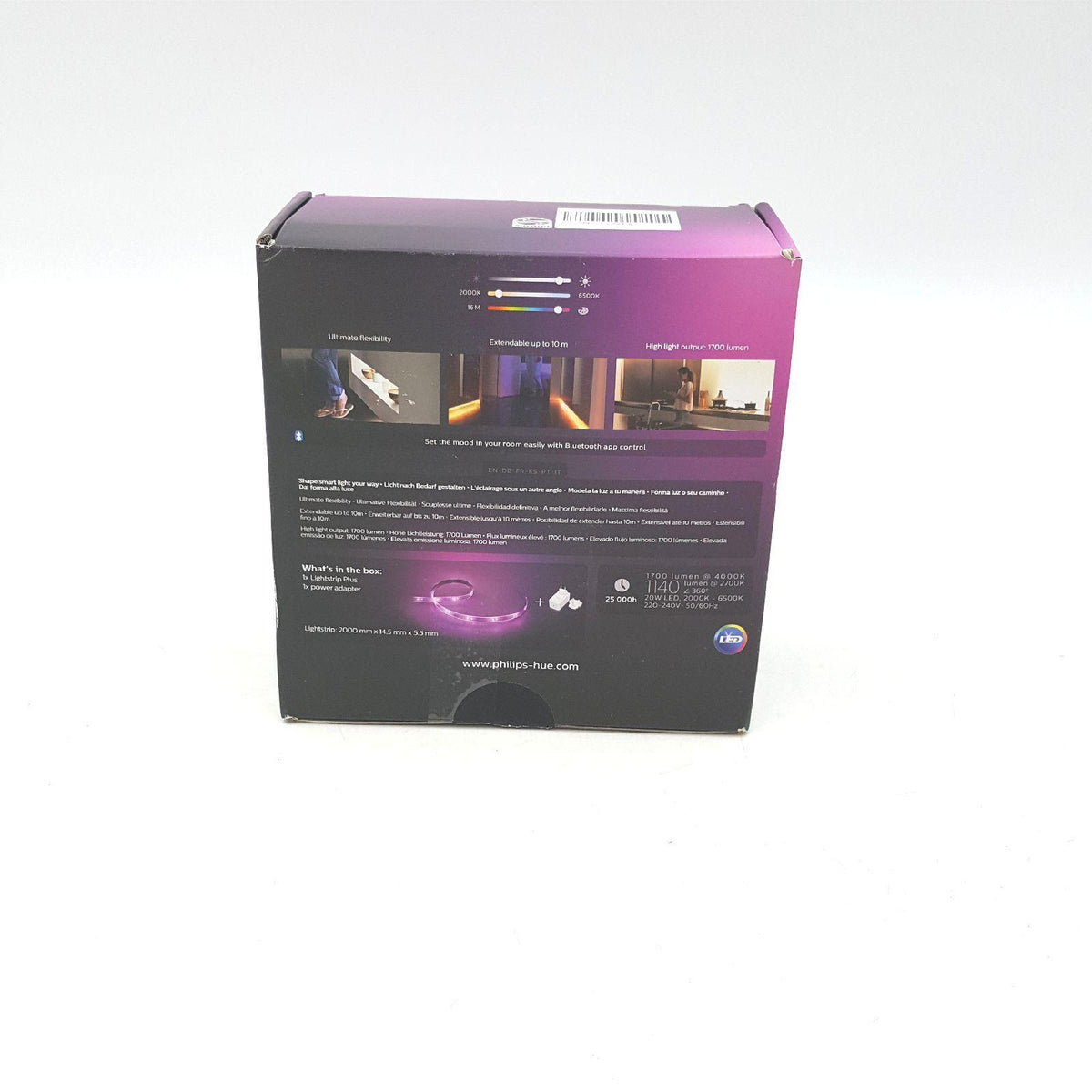 Philips Hue White Lichtleisten Innenraum 2 Meter White Color Ambiance Beleuchtung