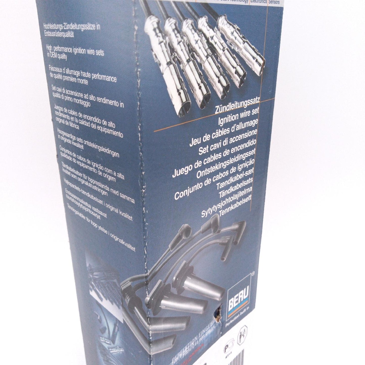 Beru Zündleitungssatz Autoersatzteile 0300891608 kompatibel für Motor Zündung System