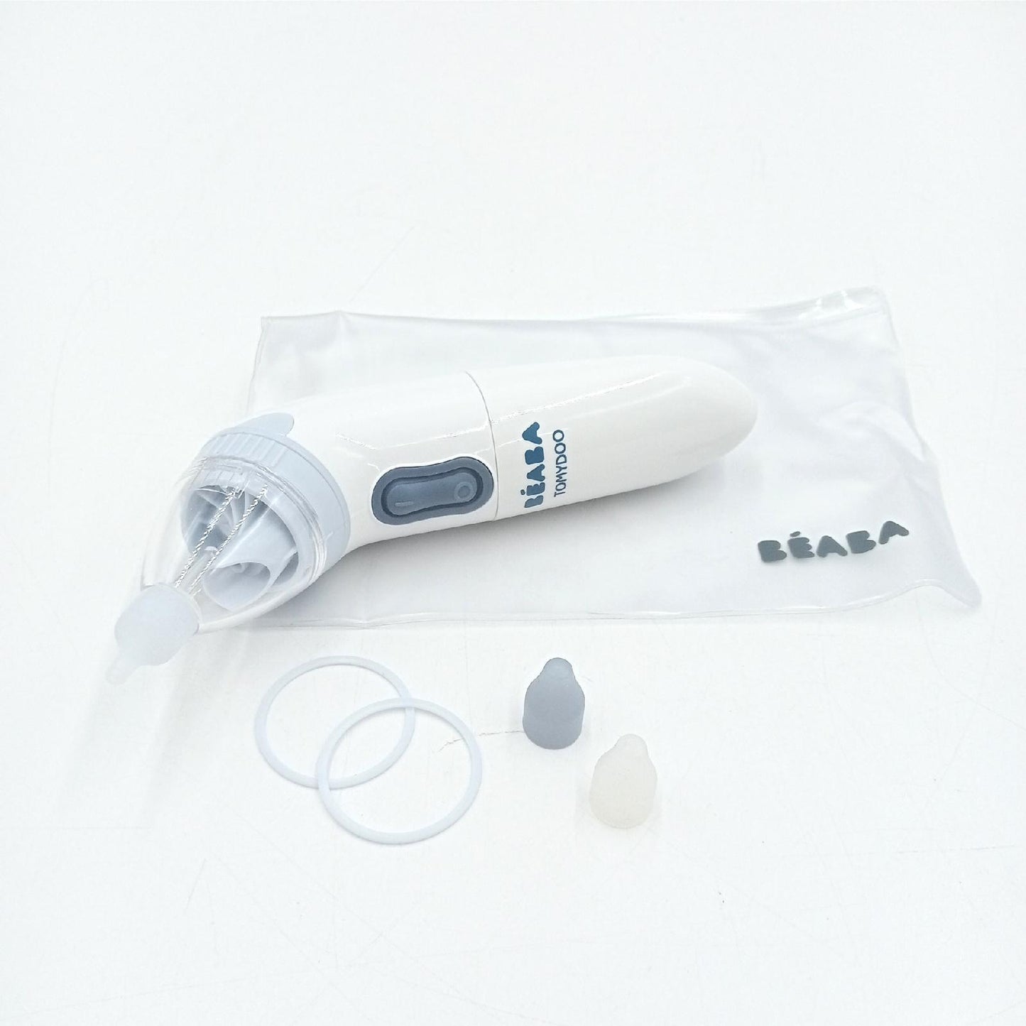 Béaba Babynasenreiniger Elektrischer Baby Nasensauger Tomydoo Sterilisierbar 1 Stück All-in-One Effiziente Nasenpflege