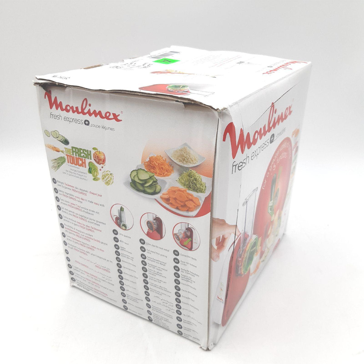Moulinex elektrische Schneidemaschine Küchengerät Fresh Express DJ755G vielseitig