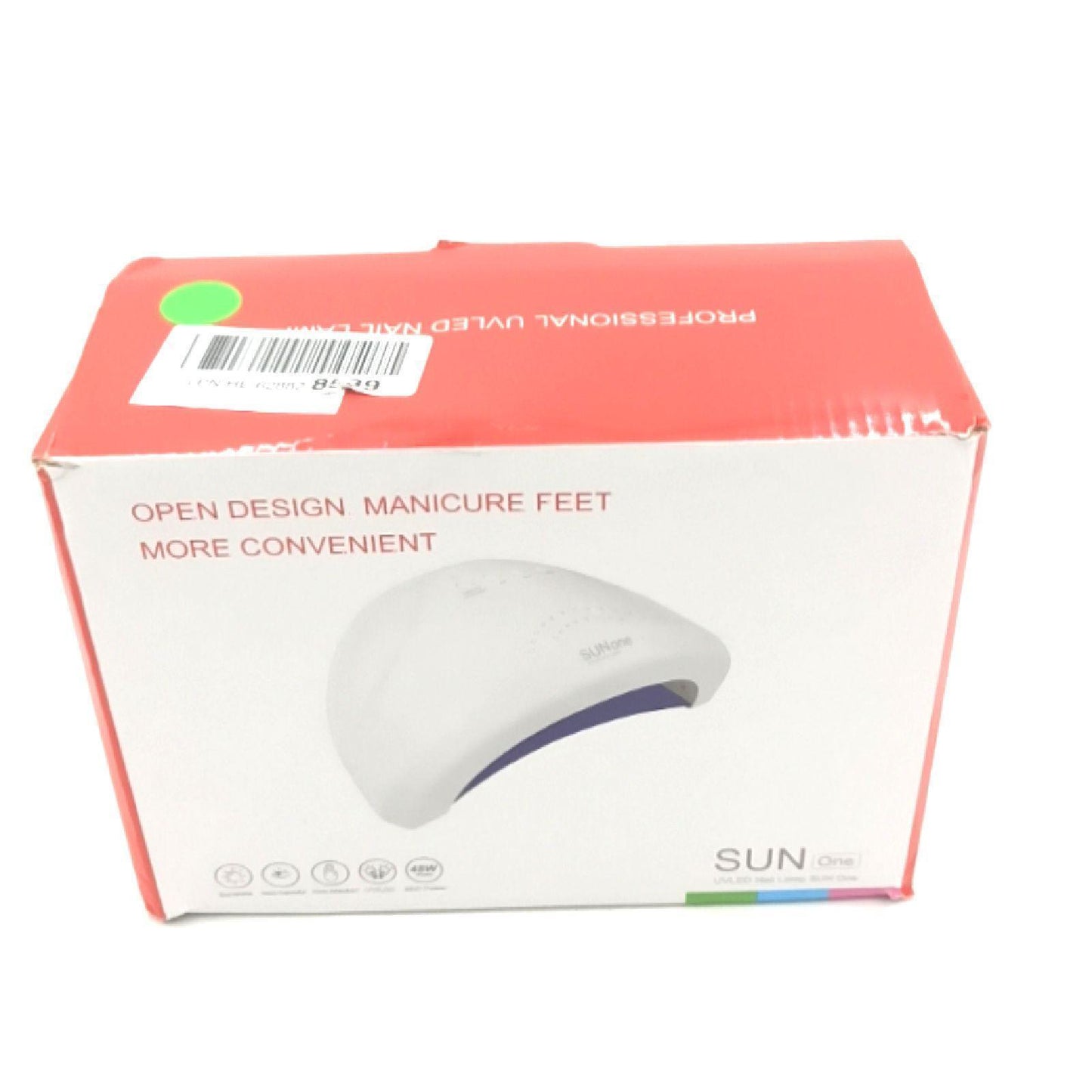 Tempo UV LED Lampe Nagelmodellage Nagelpflege 48W Weiß Hand Fuß Nail Art