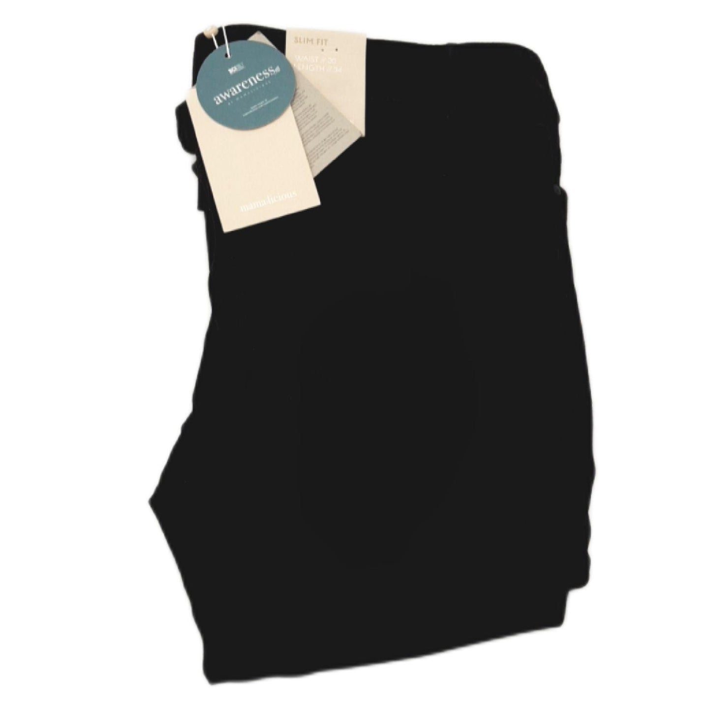 MAMALICIOUS Damen Jeans Bekleidung Mllola Slim Black Bequem Stretchmode Denim 30W 34L