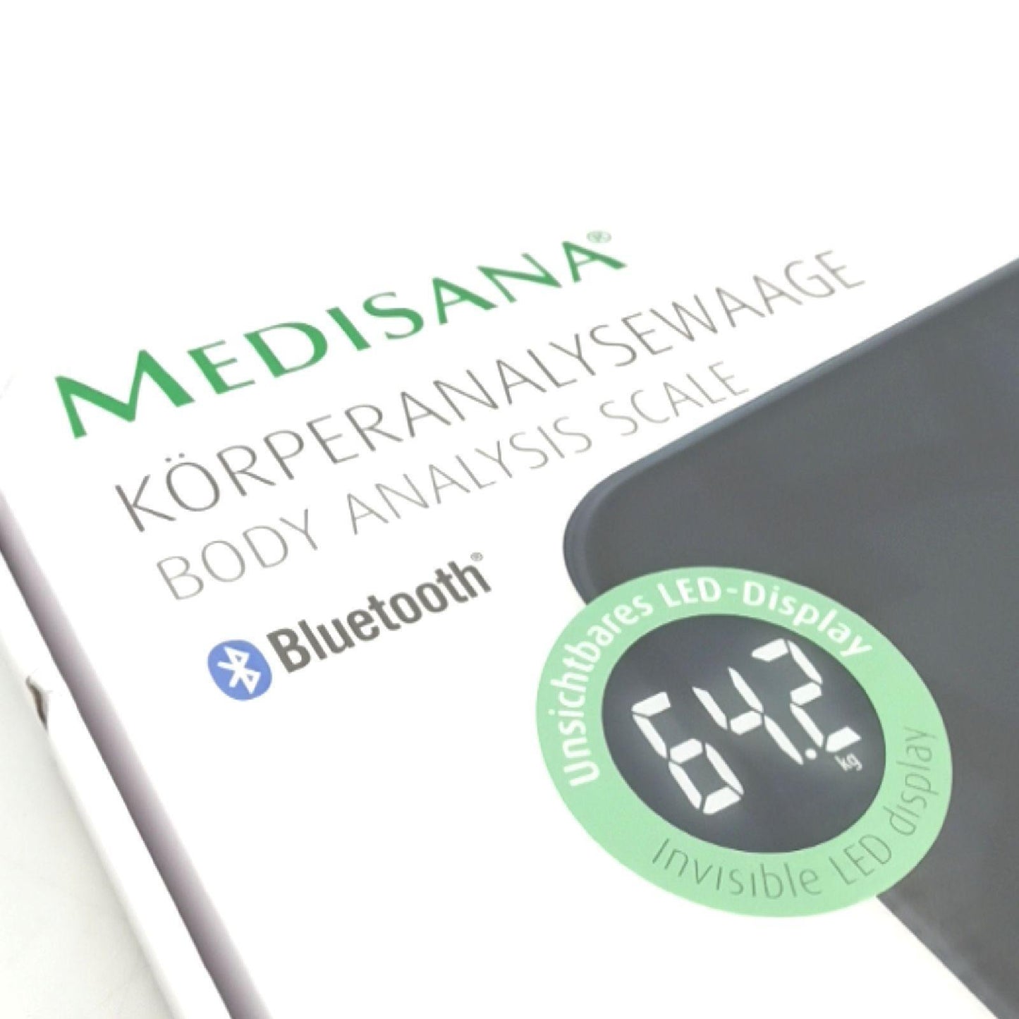 Medisana Personenwaage Waagen BS 450 schwarz digitale Messung bis 180 kg