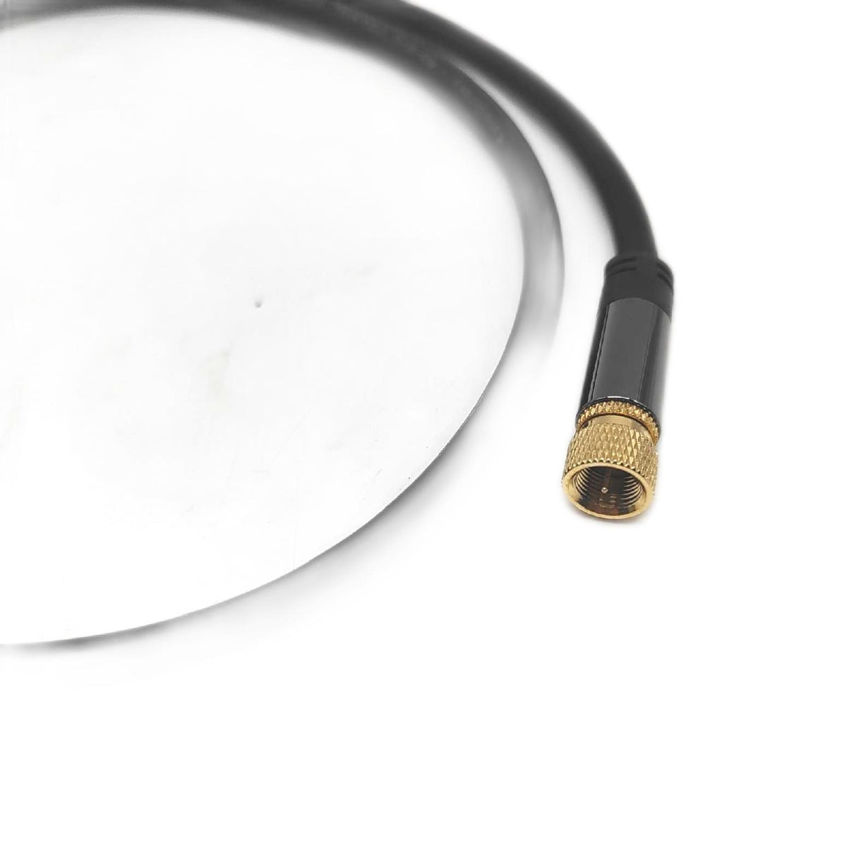KabelDirekt SAT Kabel Fernsehzubehor 90 Grad gewinkelt 1 Meter Kabel