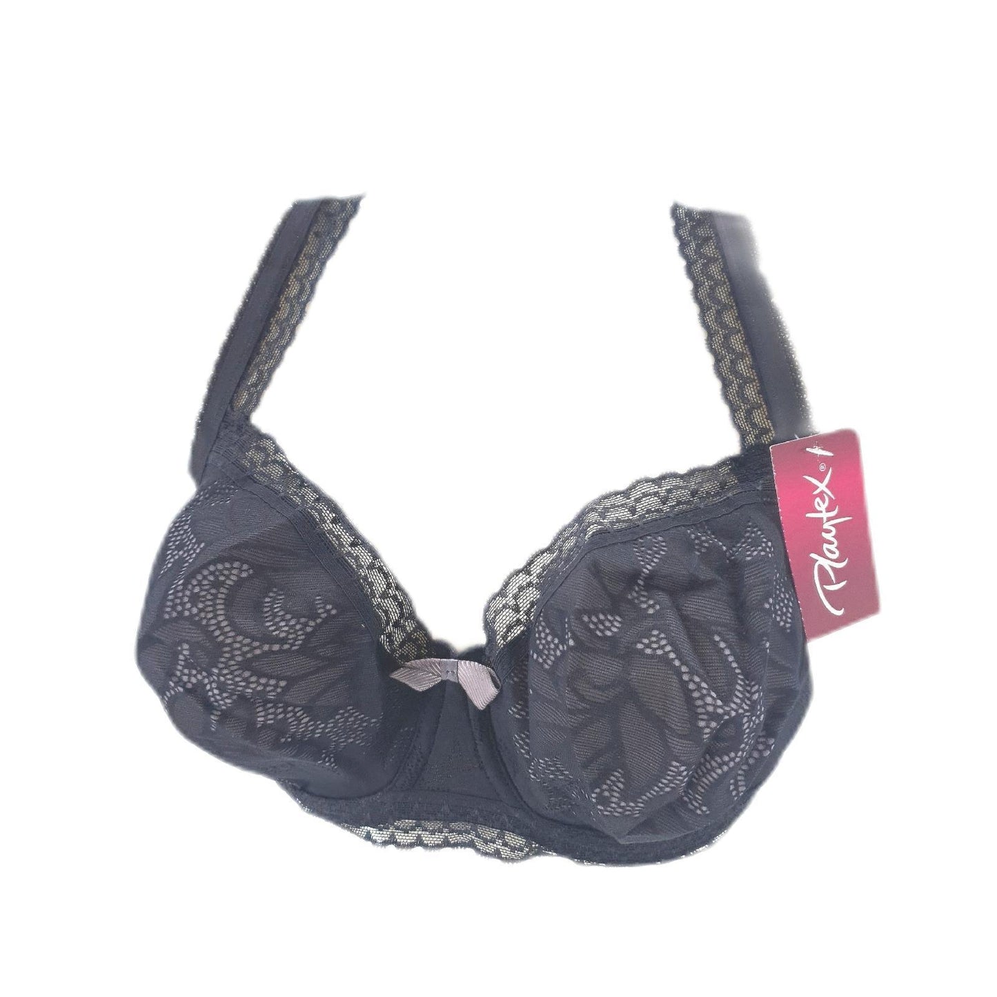 Playtex Damen BH Bügel BH Schwarz 90C Eleganz Komfort unsichtbar