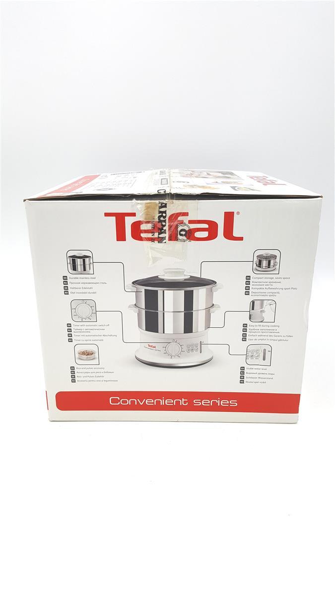 Tefal Dampfgarer Küchengeräte Dampfgarer VC1451 Leistung Timer