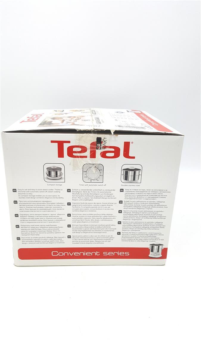 Tefal Dampfgarer Küchengeräte Dampfgarer VC1451 Leistung Timer