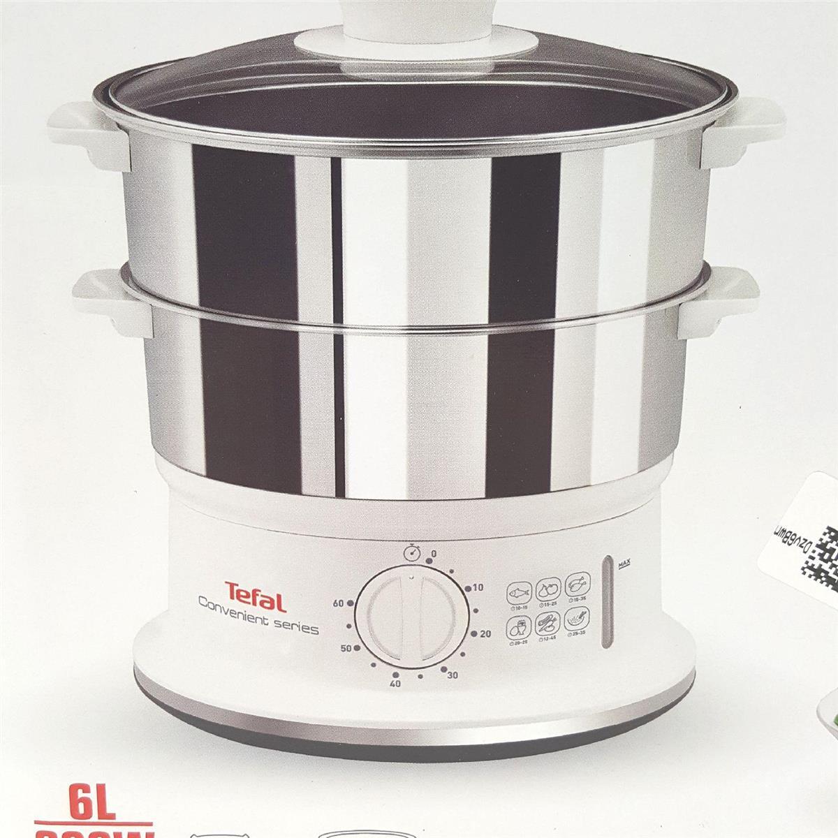 Tefal Dampfgarer Küchengeräte Dampfgarer VC1451 Leistung Timer