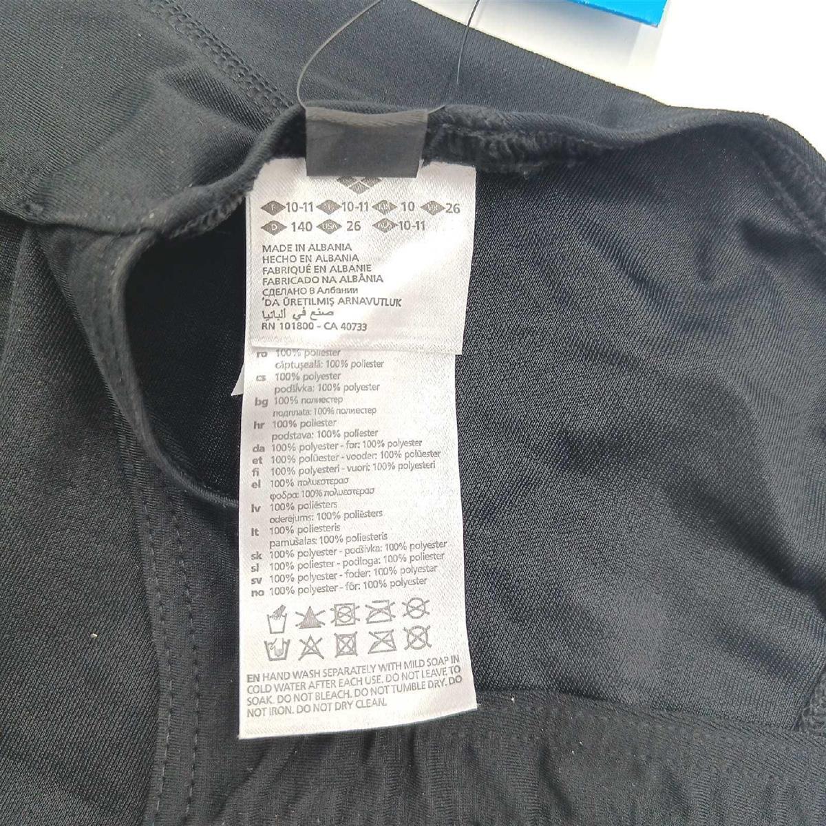 Arena Badeanzug Mädchen Schwimmbekleidung Solid Swim Pro Schwarz Weiß 140 Funktional