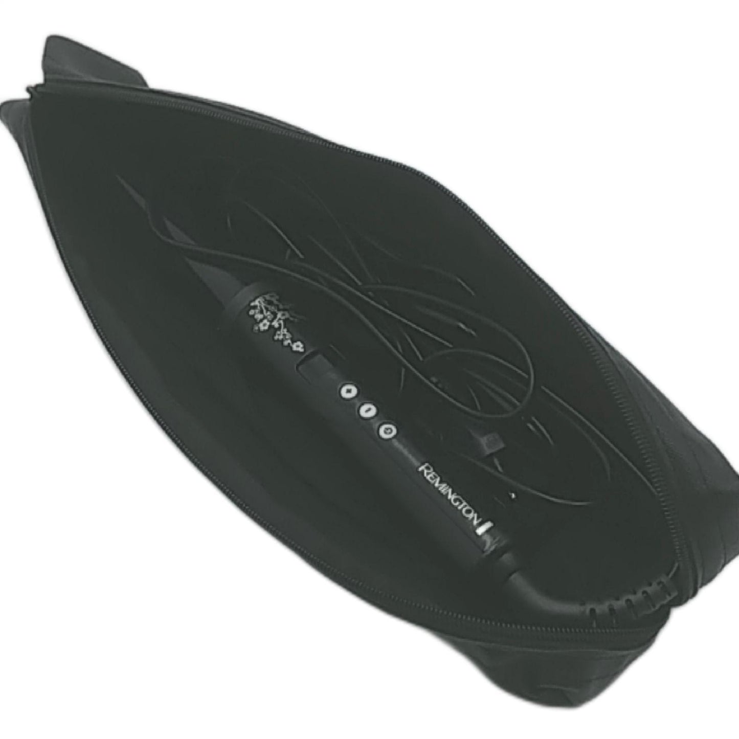 Remington Lockenstab große Locken [32mm] Pearl Digital (Keramikbeschichtung mit echten Perlen) LCD-Display 130-210°C, inkl. Hitzehandschuh, sanfte Wellen feines bis kräftiges Haar, Schwarz, CI9533