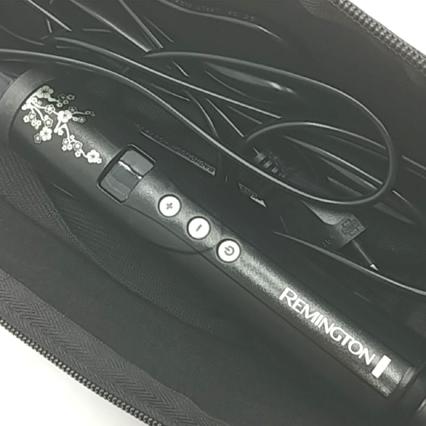 Remington Lockenstab große Locken [32mm] Pearl Digital (Keramikbeschichtung mit echten Perlen) LCD-Display 130-210°C, inkl. Hitzehandschuh, sanfte Wellen feines bis kräftiges Haar, Schwarz, CI9533