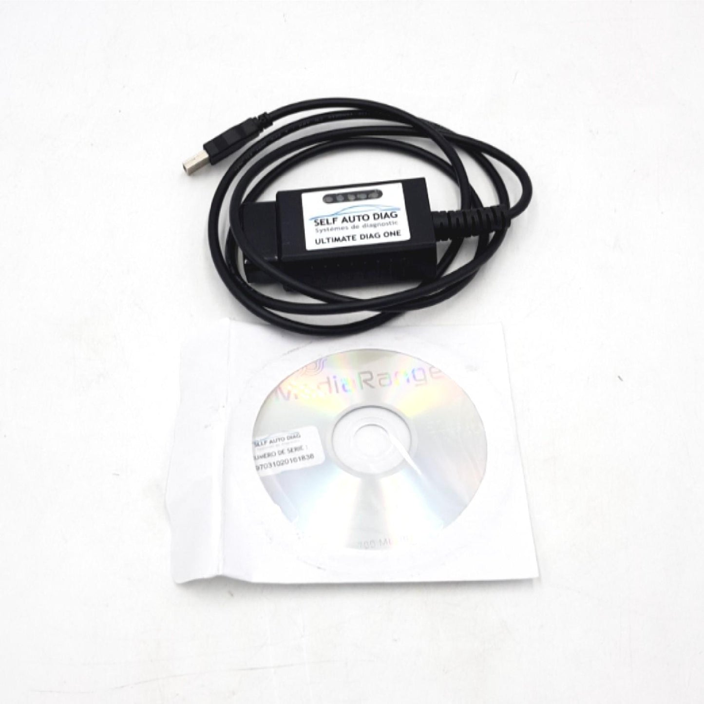 Ultimate Diag One Diagnose Interface Fahrzeugdiagnose CDROM Koffer Multimarken Fahrzeugscanner