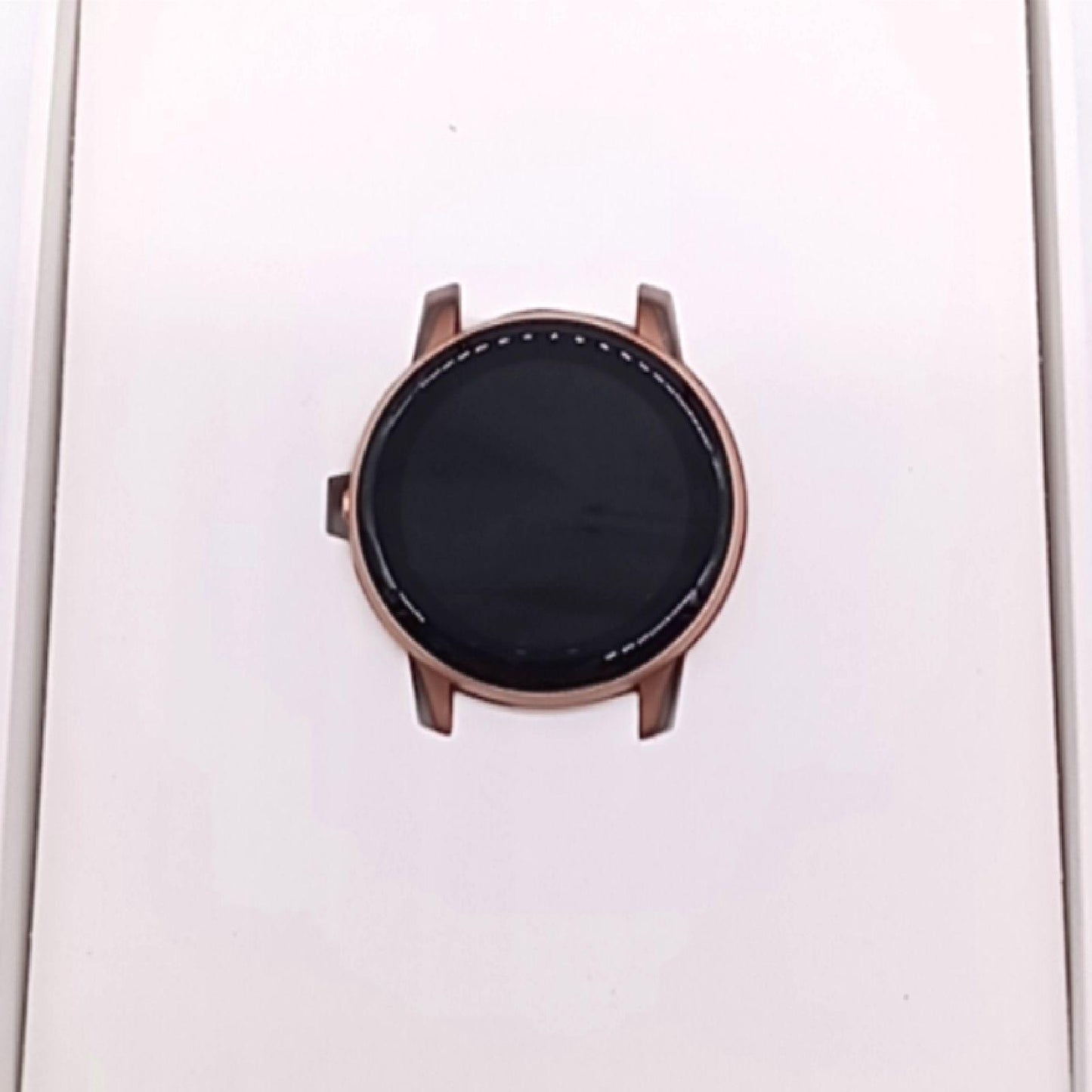 Lotus Smartime Digital Damen Armbanduhr aus Edelstahl mit Milanaise-Armband in der Farbe Roségold 43 mm