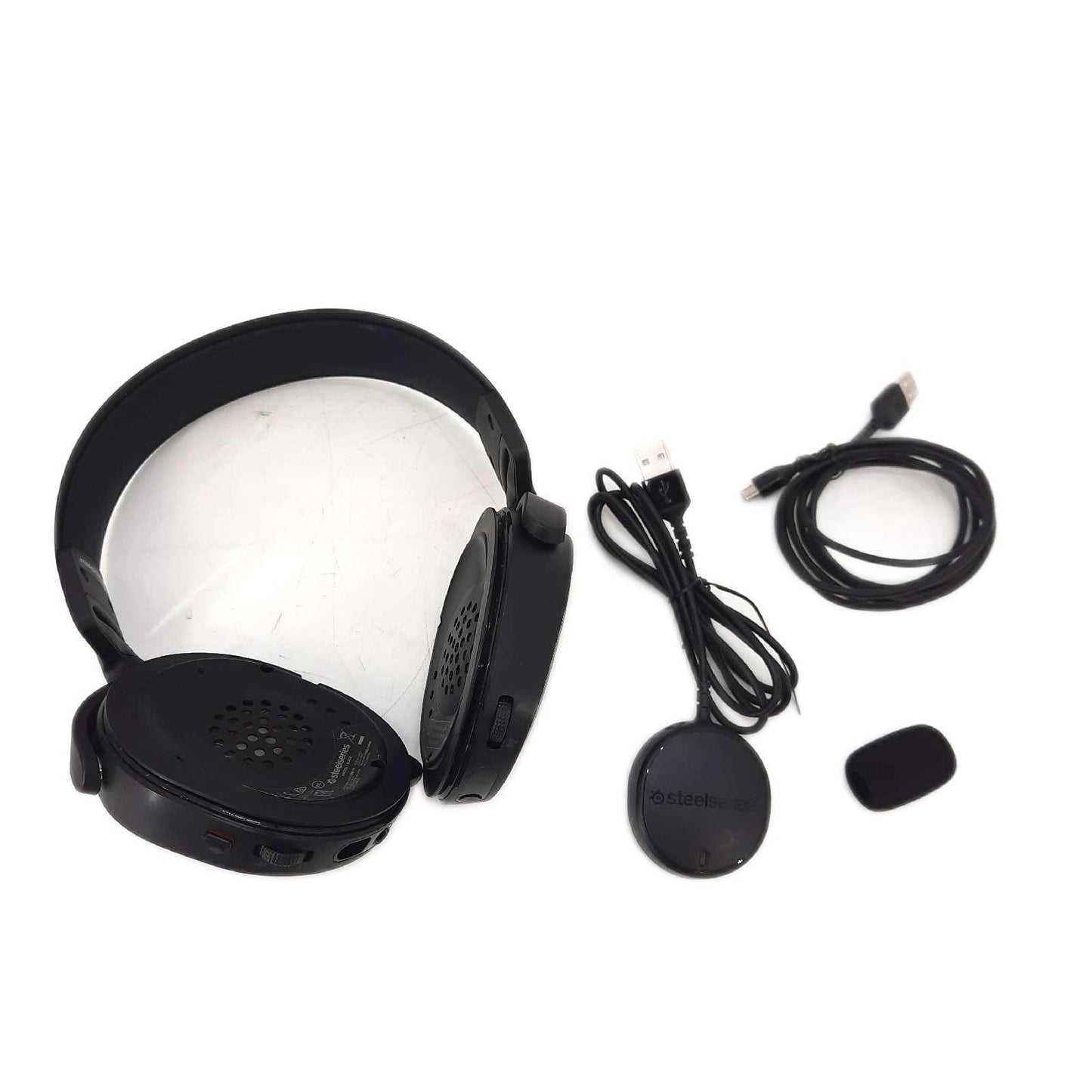 SteelSeries Headset da gioco wireless Arctis 7 sichtbar gebraucht ohne Polster OVP fehlt