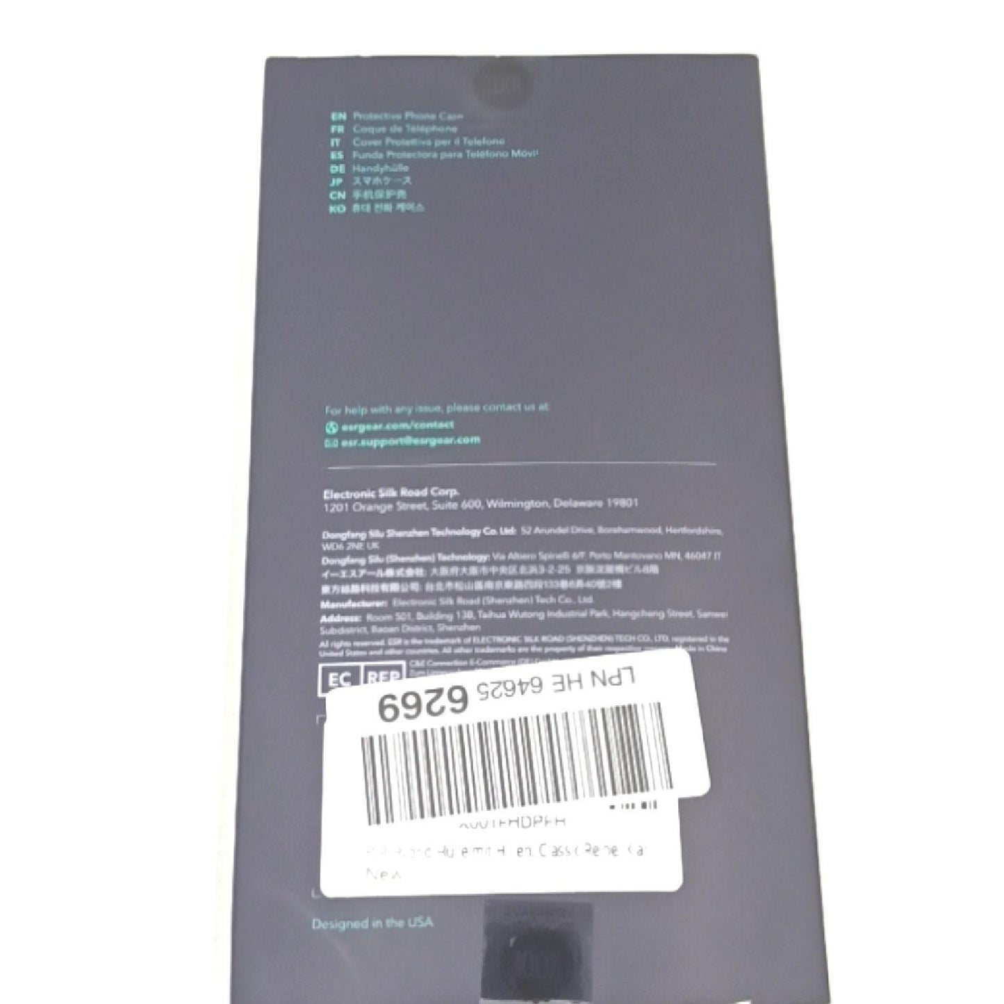 ESR Handyhülle Schutzhülle iPhone 13 Pro Max Classic Hybrid Kompatibel