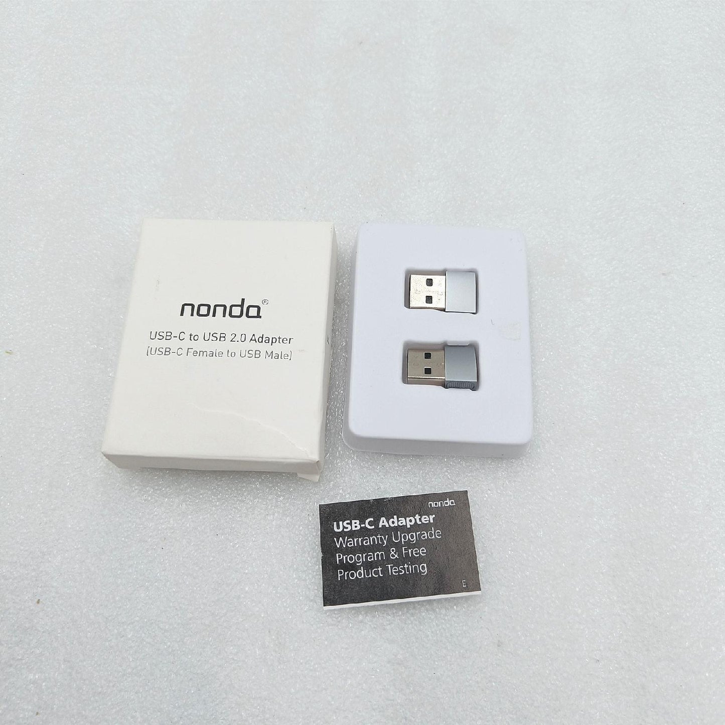 nonda Adapter USB Kabel Zubehör USB C auf USB Stecker kompatibel mit iPhone iPad Apple