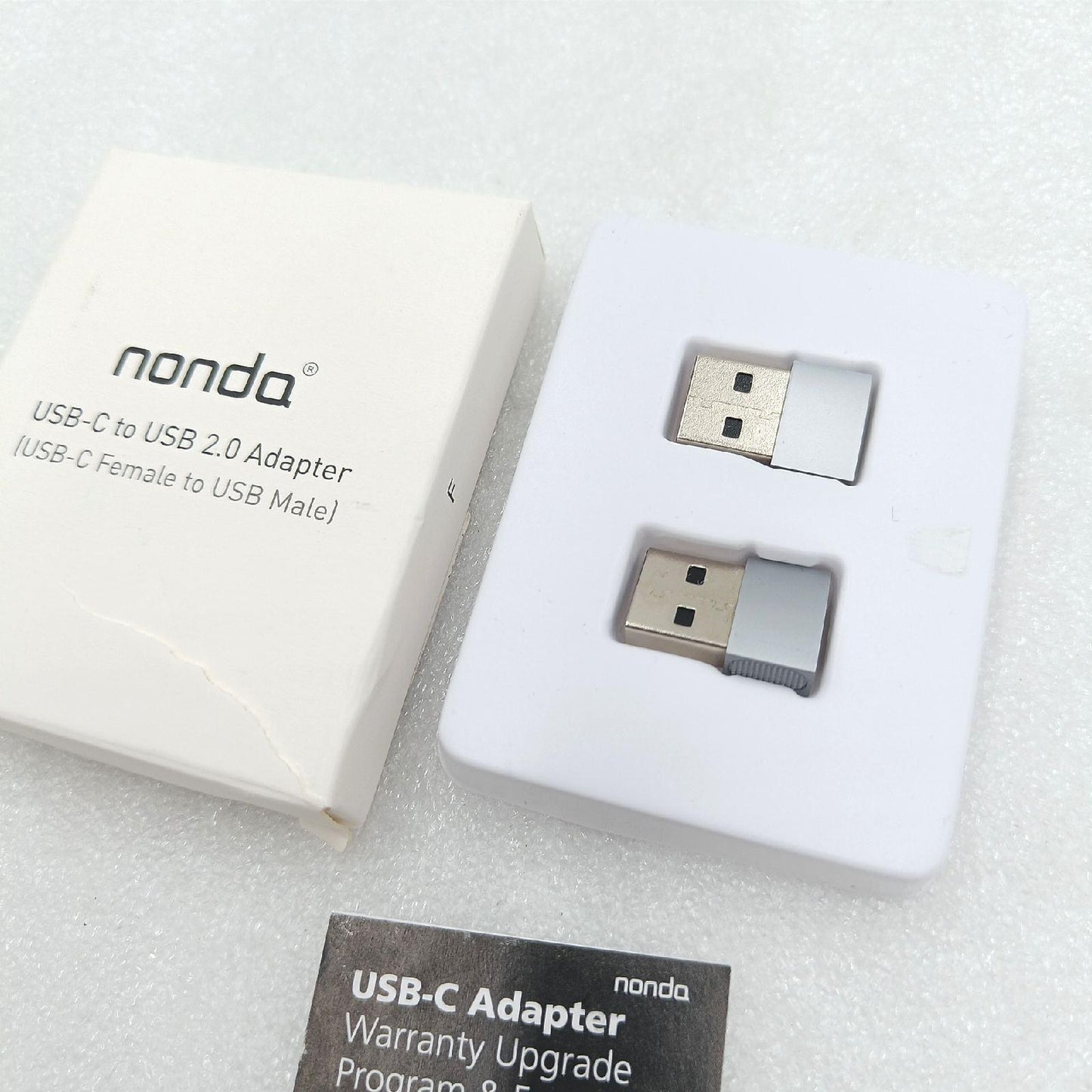 nonda Adapter USB Kabel Zubehör USB C auf USB Stecker kompatibel mit iPhone iPad Apple