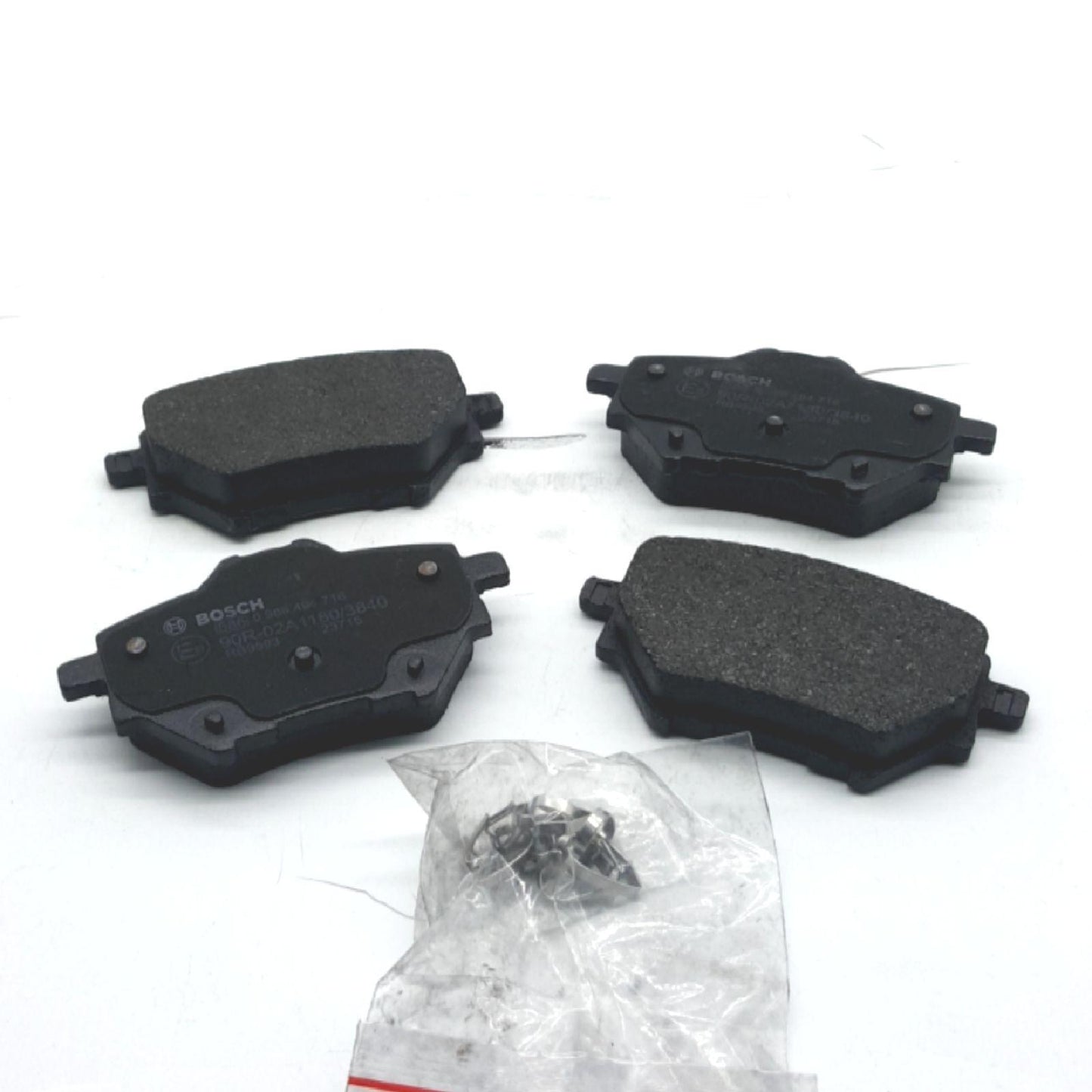 Bosch Bremsbeläge Autoteile BP1711 Hinterachse Set 4 Stück für