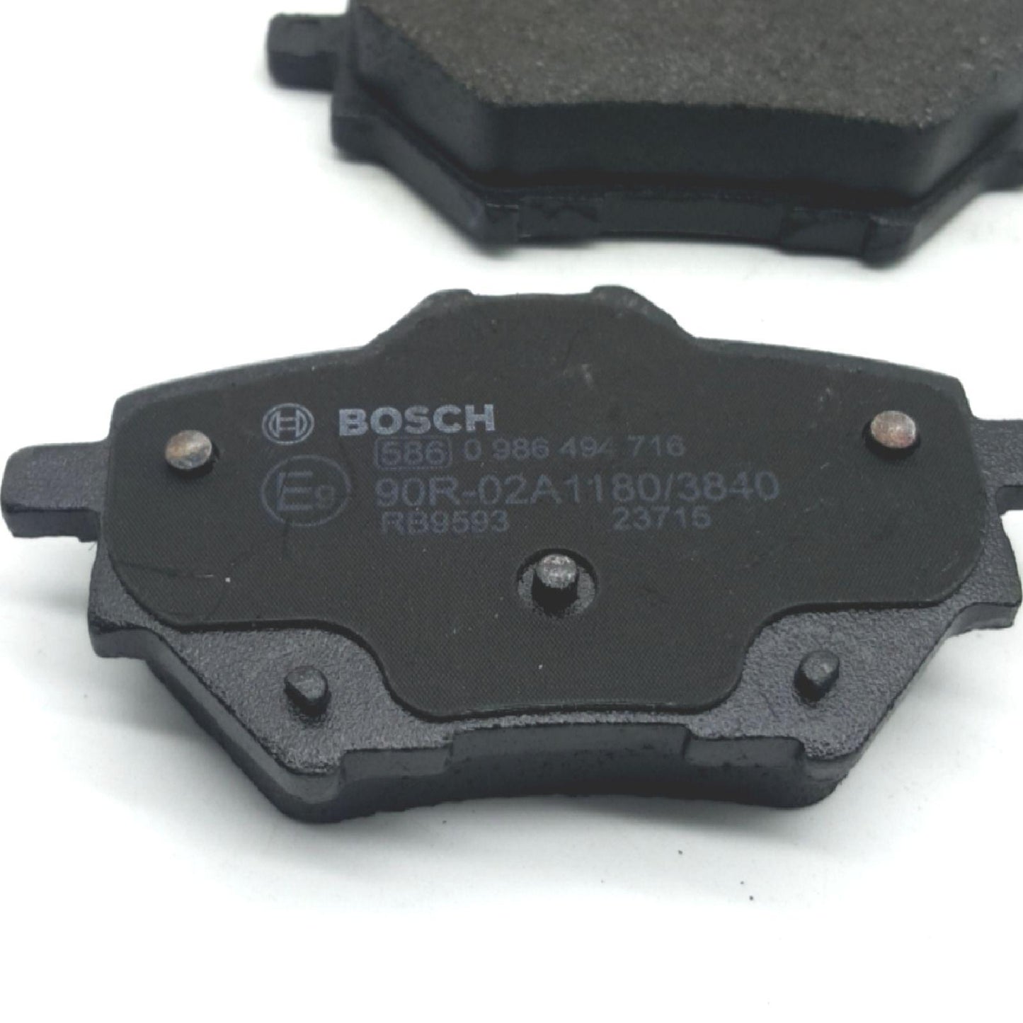 Bosch Bremsbeläge Autoteile BP1711 Hinterachse Set 4 Stück für