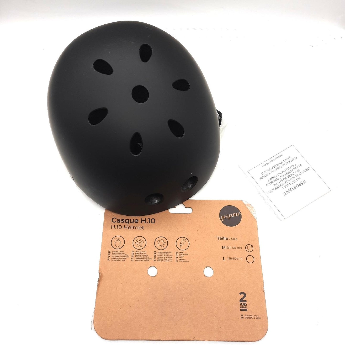 SCOOTY Helm Kopfschutz Skate Ausrüstung Schwarz M Sportlich Sicher Komfortabel