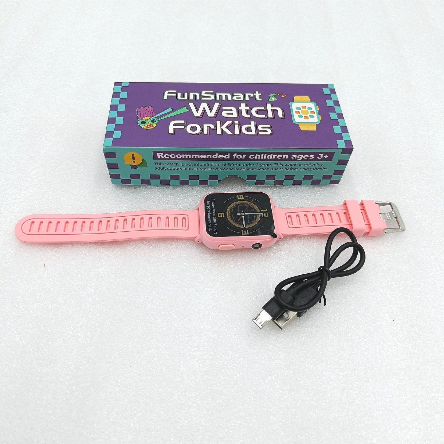 Easymaxx Smartwatch Kinder Sportarmband Aluminium Jungen Mädchen Spiele Spaß