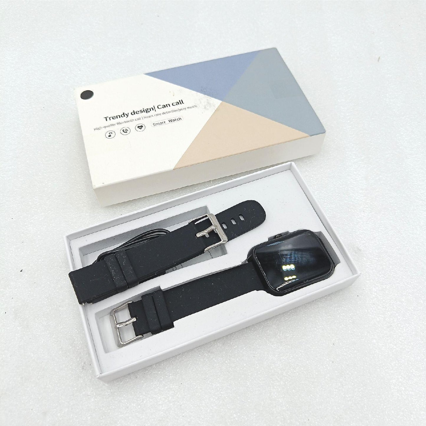 HitTopss Smartwatch Fitnessuhr Blutdruck Herzfrequenz Waterproof Anruffunktion Sportuhr Smart Technologie