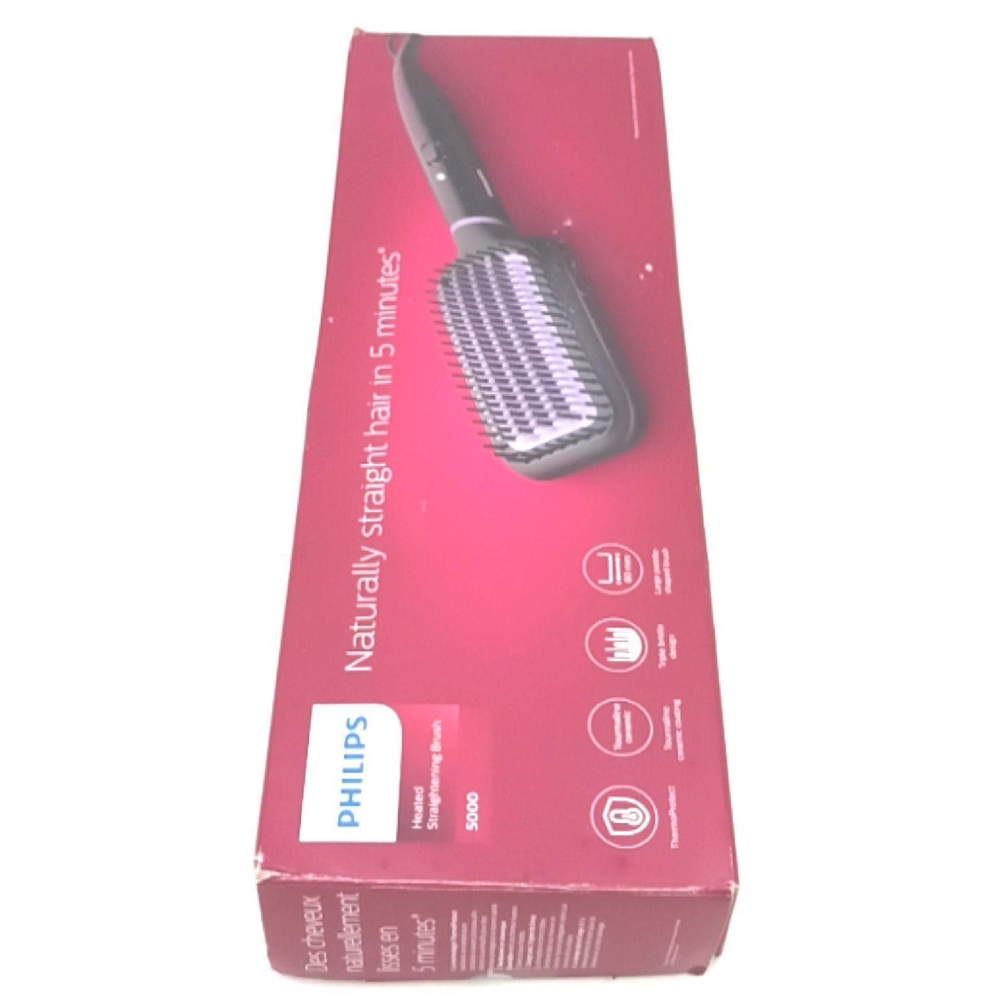 Philips Beheizte Glättungsbürste StyleCare Essential Bürstenbereich Haarstyling