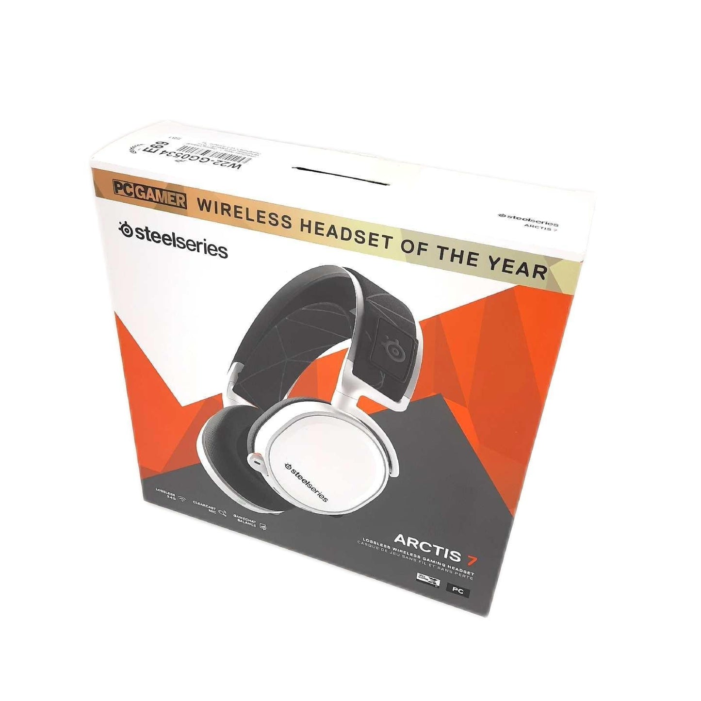 SteelSeries Gaming Headset Kopfhörer Arctis 7 Surround Sound Drahtlos PC Playstation