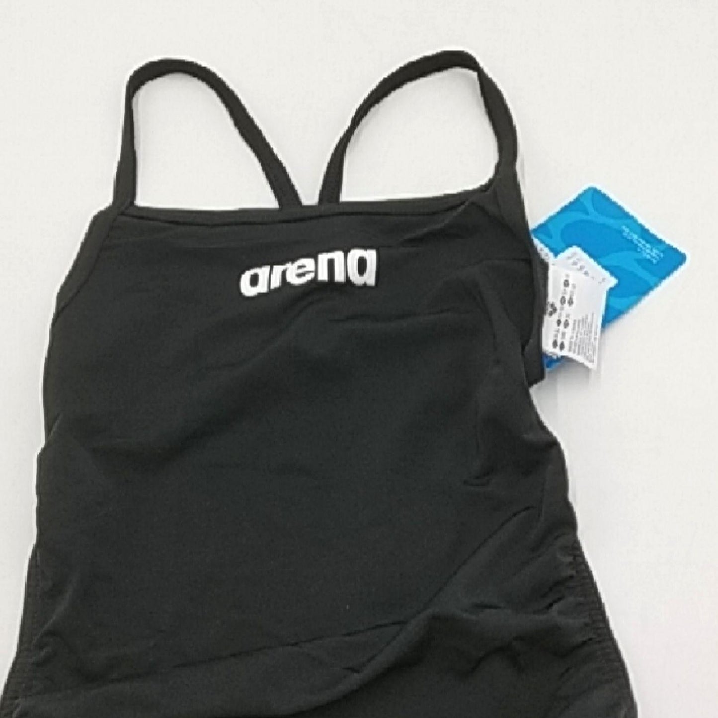 ARENA Badeanzug Mädchen Sportbekleidung Solid Lightech Junior Chlorbeständig UV Schutz