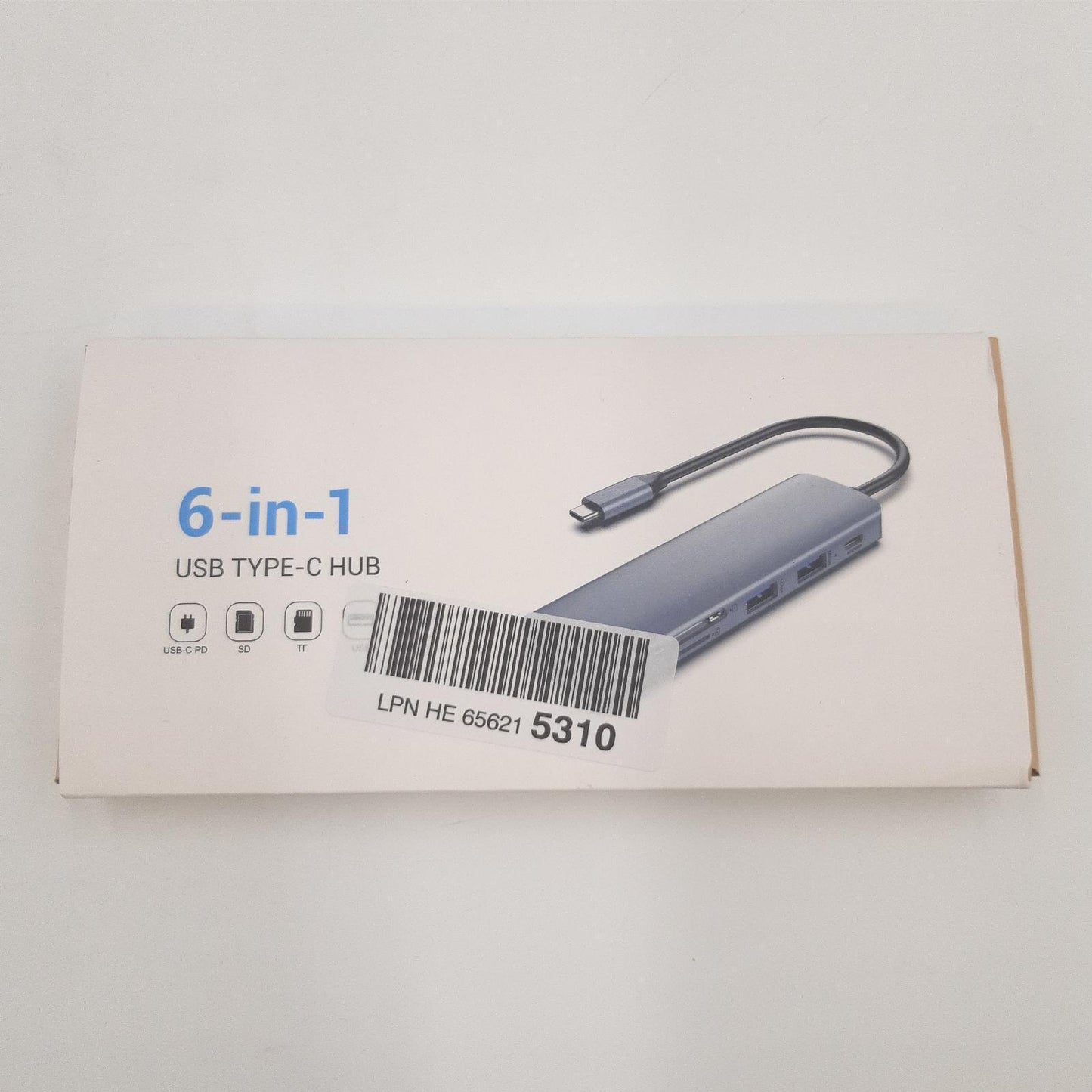 Hopday USB C Hub Adapter Zubehör MacBook Air M1 6 in 1 HDMI Erweiterung