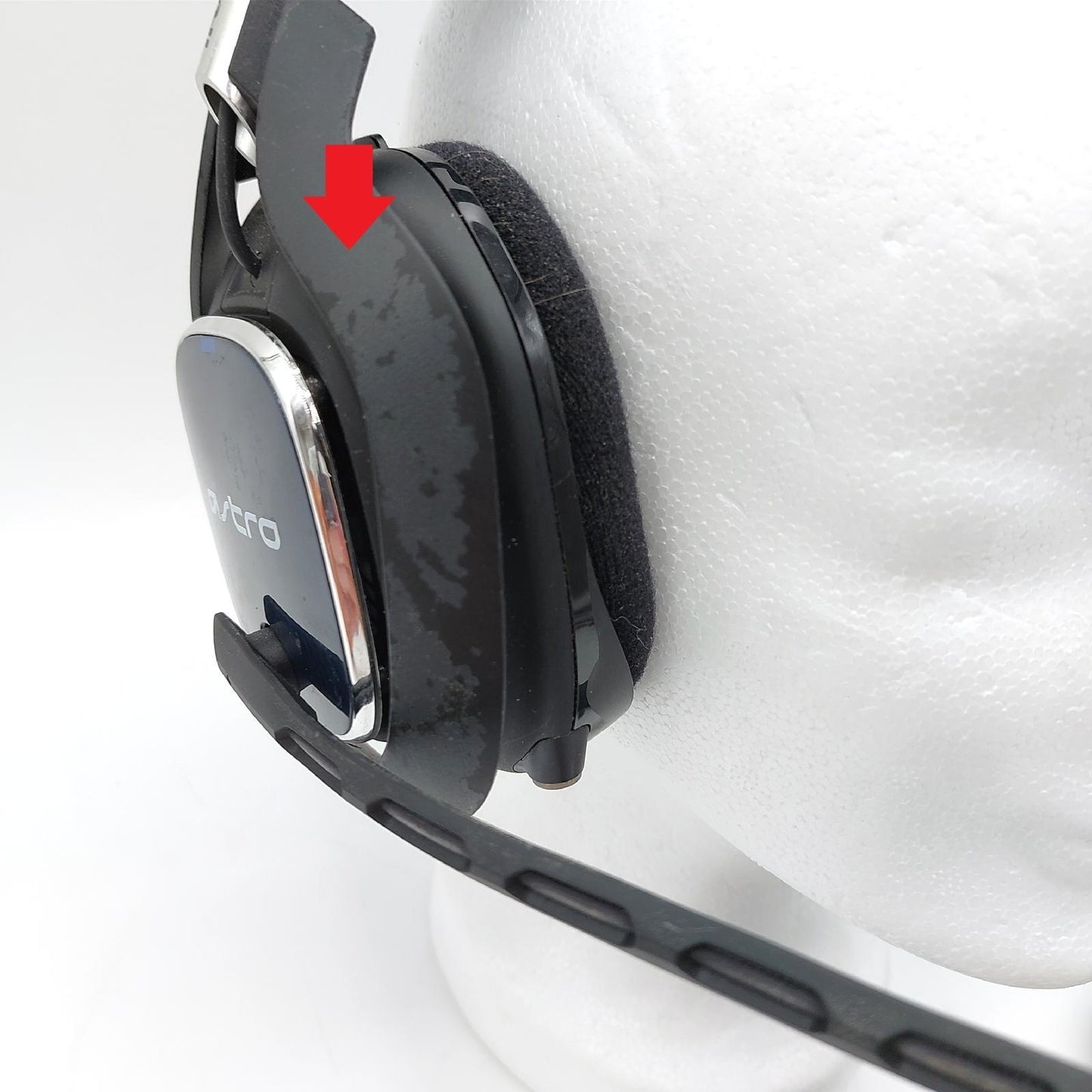 ASTRO Gaming A40 TR Gaming Headset mit Kabel MixAmp Pro TR starke Gebrauchsspuren Kop