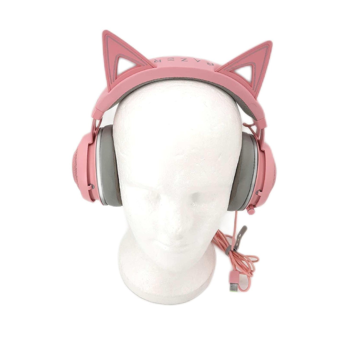 Razer Kraken Kitty Edition Gaming Headset Katzenohr USB Gaming Headset Chrom Gaming Maus