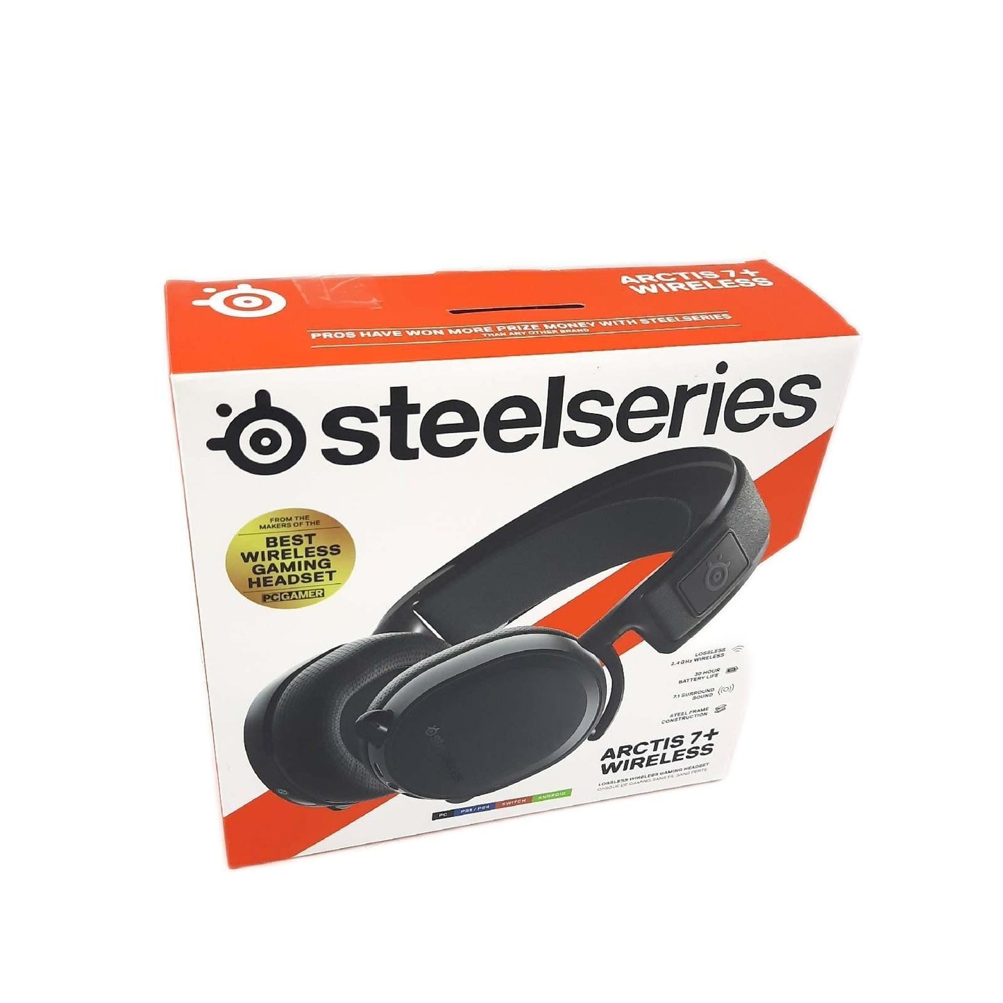 SteelSeries Arctis 7+   Wireless Gaming Headset   Verlustfreie 2,4 GHz  - Defekt