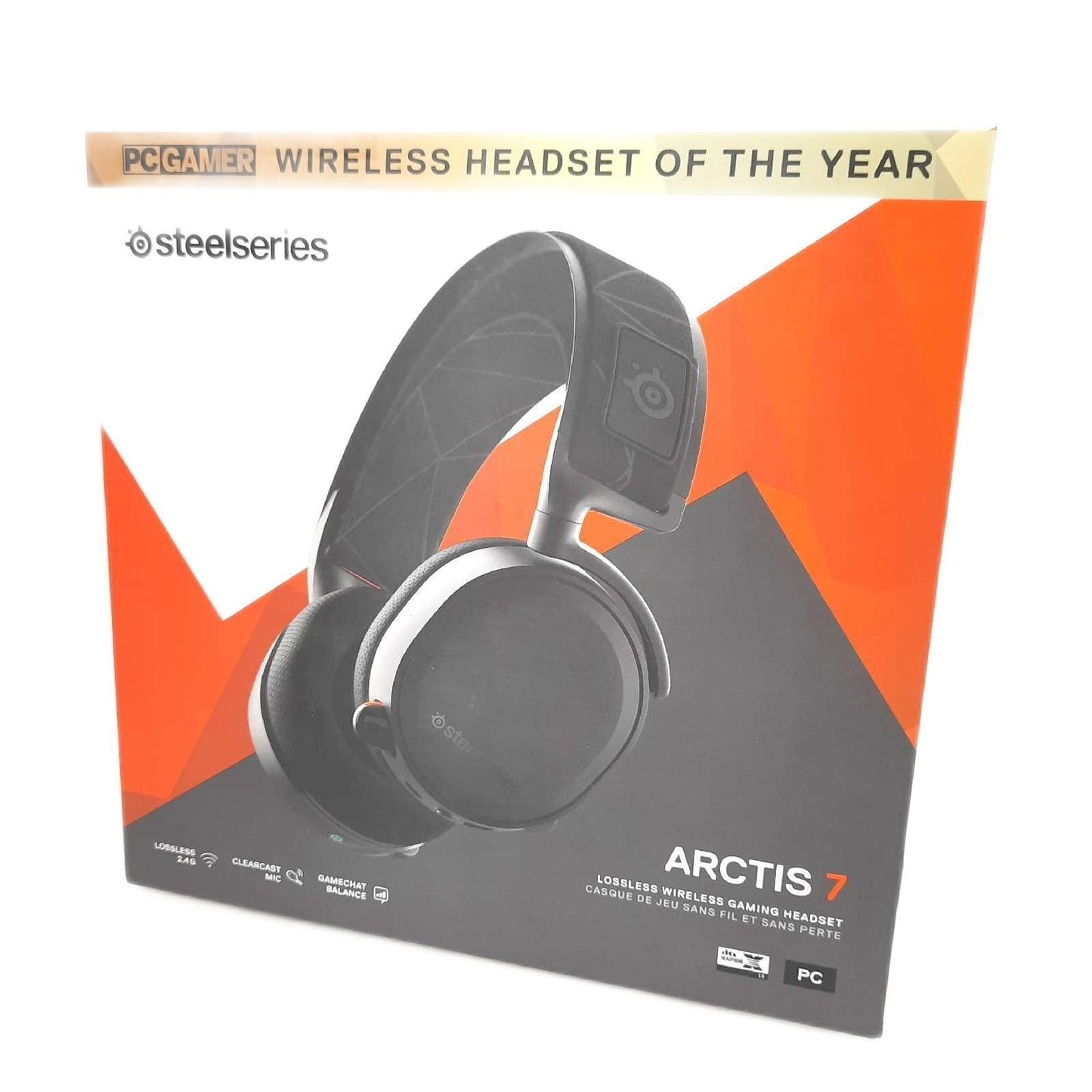 SteelSeries Arctis 7 wireless Kopfhörer DTS X v2.0 Headset Gaming Sound