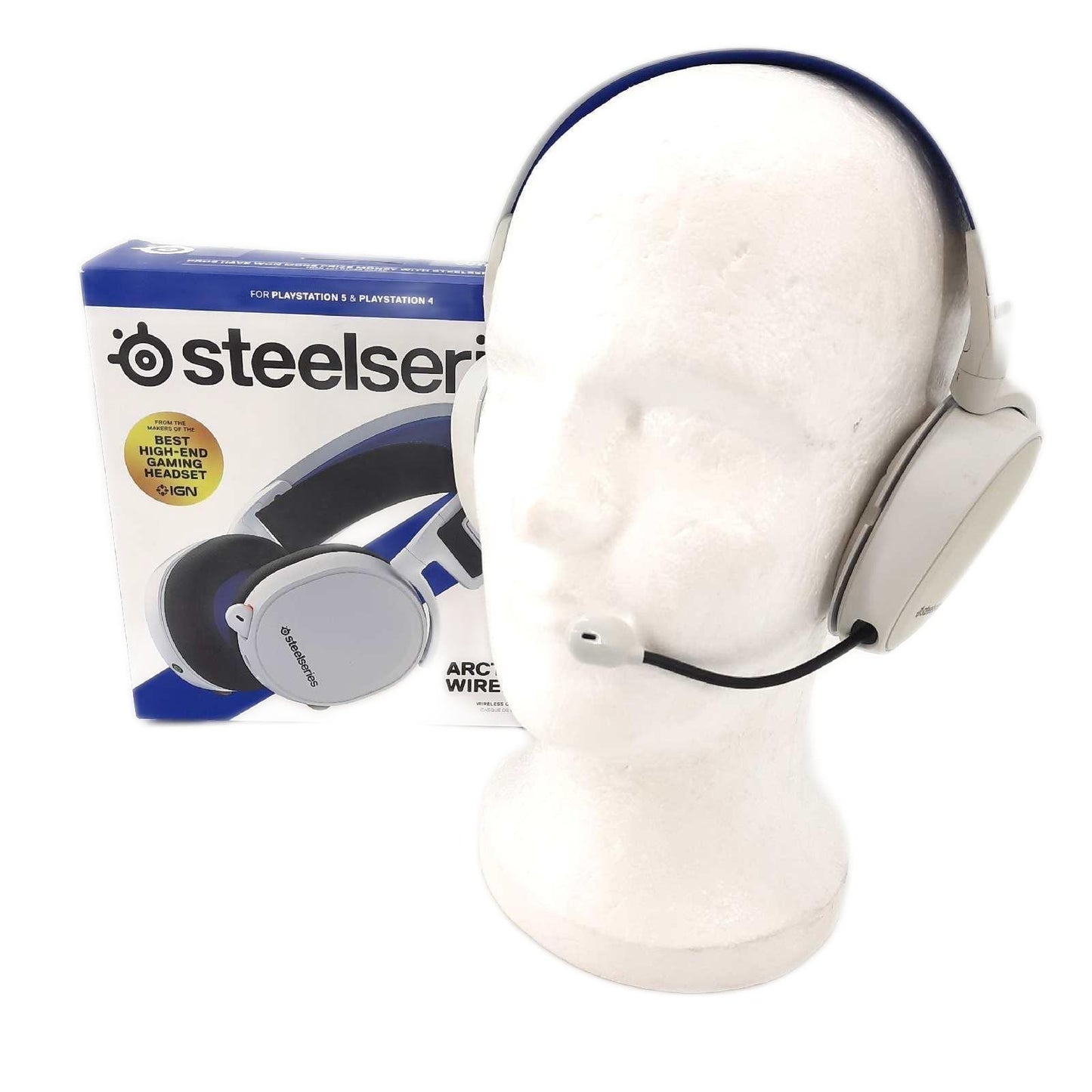 SteelSeries Arctis 7P Wireless Verlustfrei Kabellos Stark Gebrauchsspuren Ohne Ohrpol