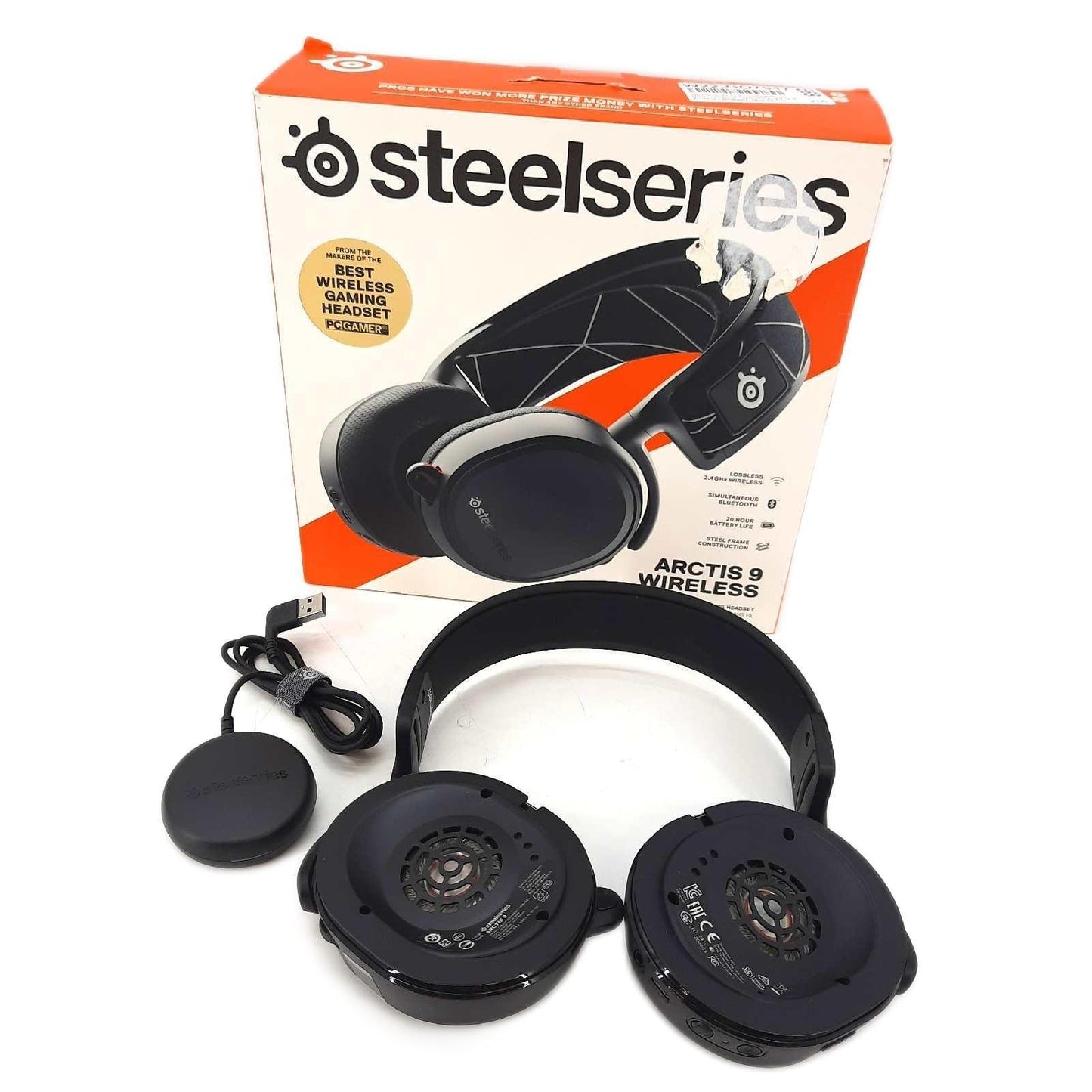 SteelSeries Arctis 9   Dual kabelloses Gaming Headset   Verlustfreies 2 - Defekt