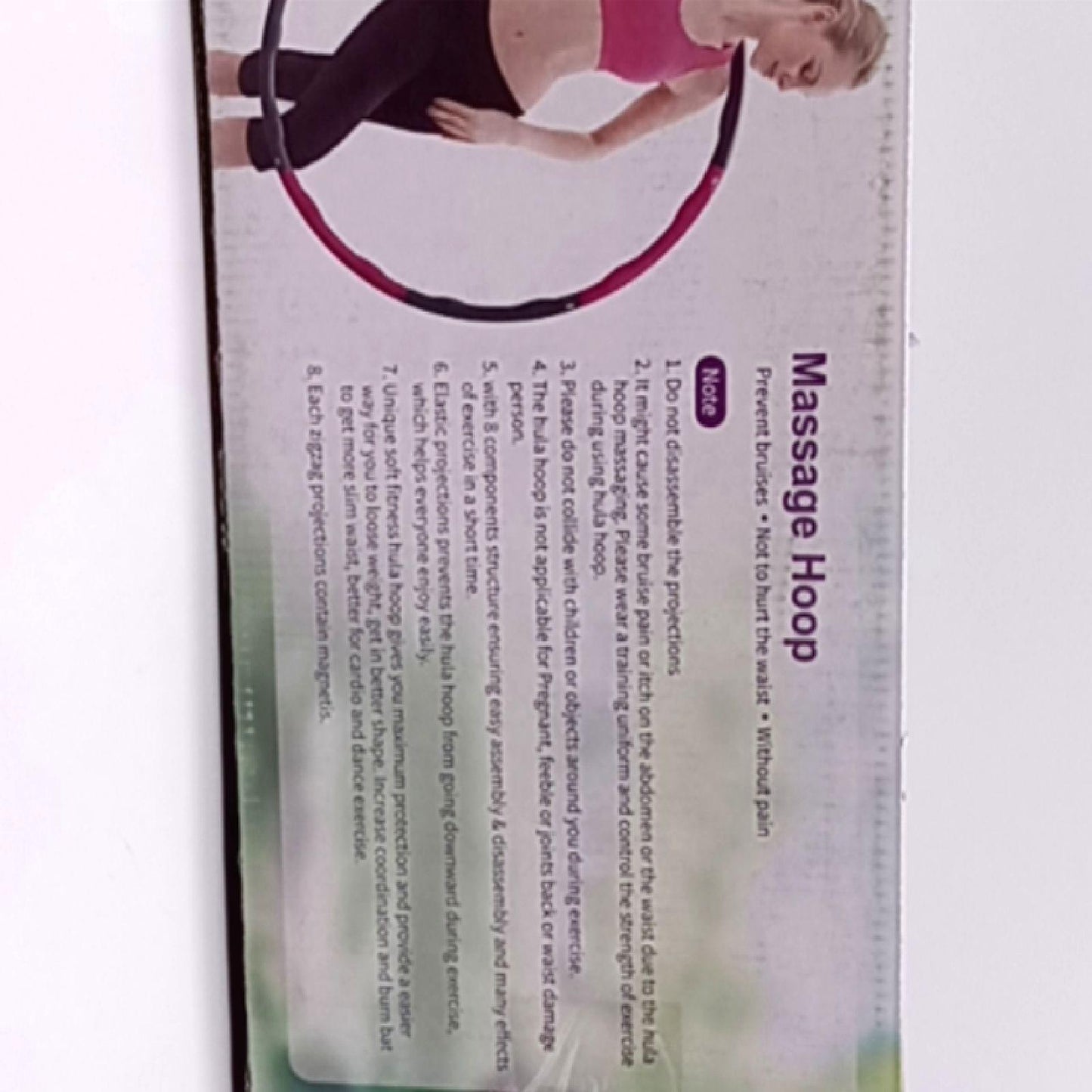 Massage Fitnessreifen Hula Hoop Fitness Training Workout Trendsetter Erwachsene für Massage