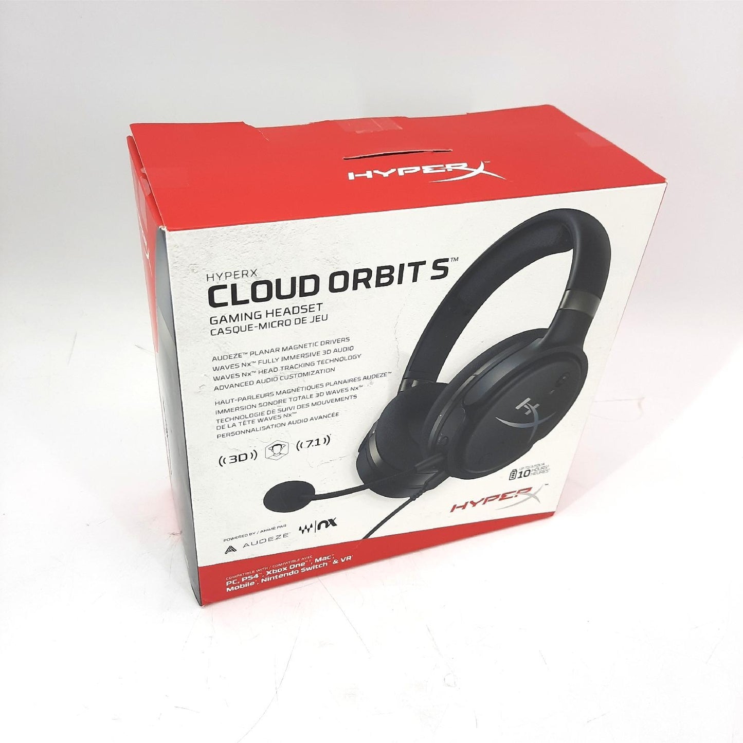 HyperX Cloud Orbit S Gaming Headset mit Waves Nx 3D Audio Ohraufliegend schwarz Ultimate