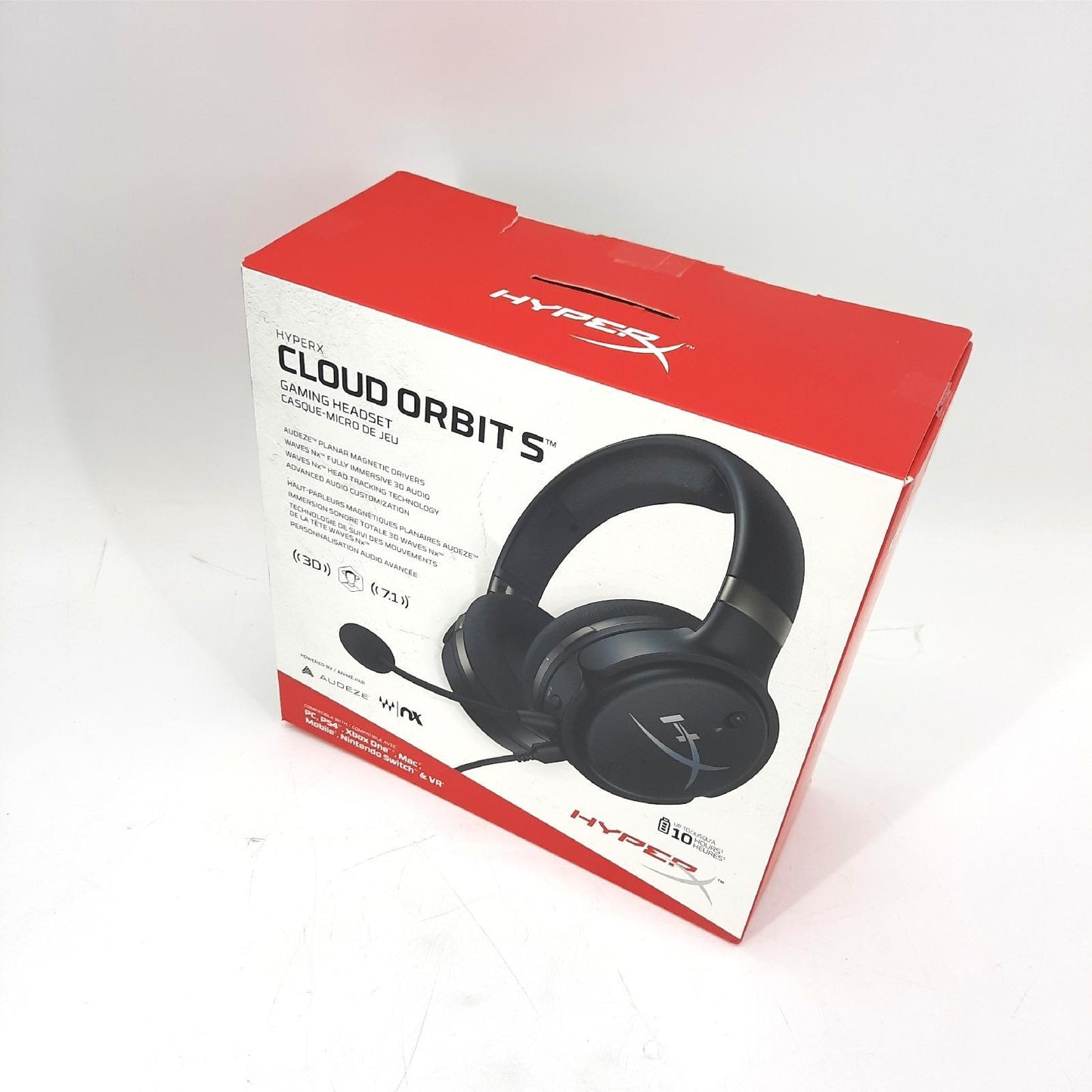 HyperX Cloud Orbit S Gaming Headset mit Waves Nx 3D Audio Ohraufliegend schwarz Ultimate