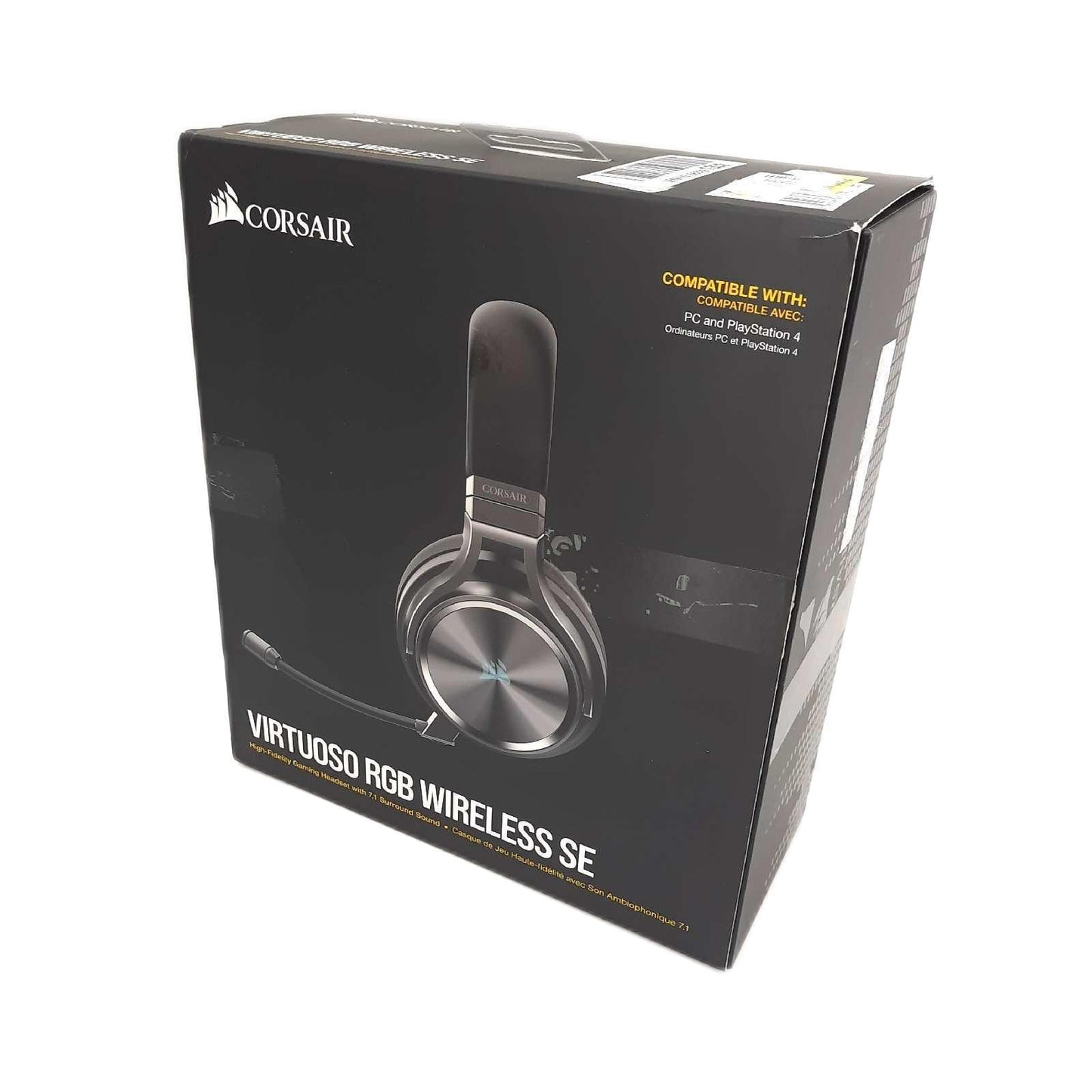 Corsair Virtuoso RGB Wireless SE Gaming Headset unvollständig Polster beschädigt