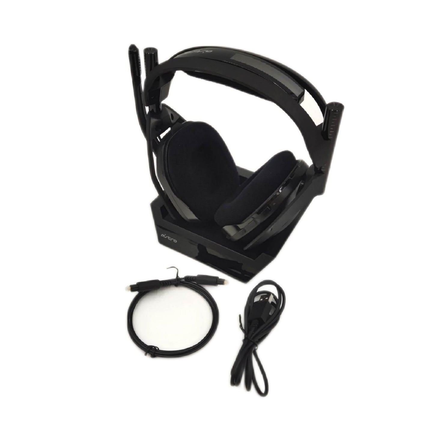 ASTRO A50 Wireless Gaming Headset Ladestation sichtbare Gebrauchsspuren Spielekonsole Soundkulisse Wireless
